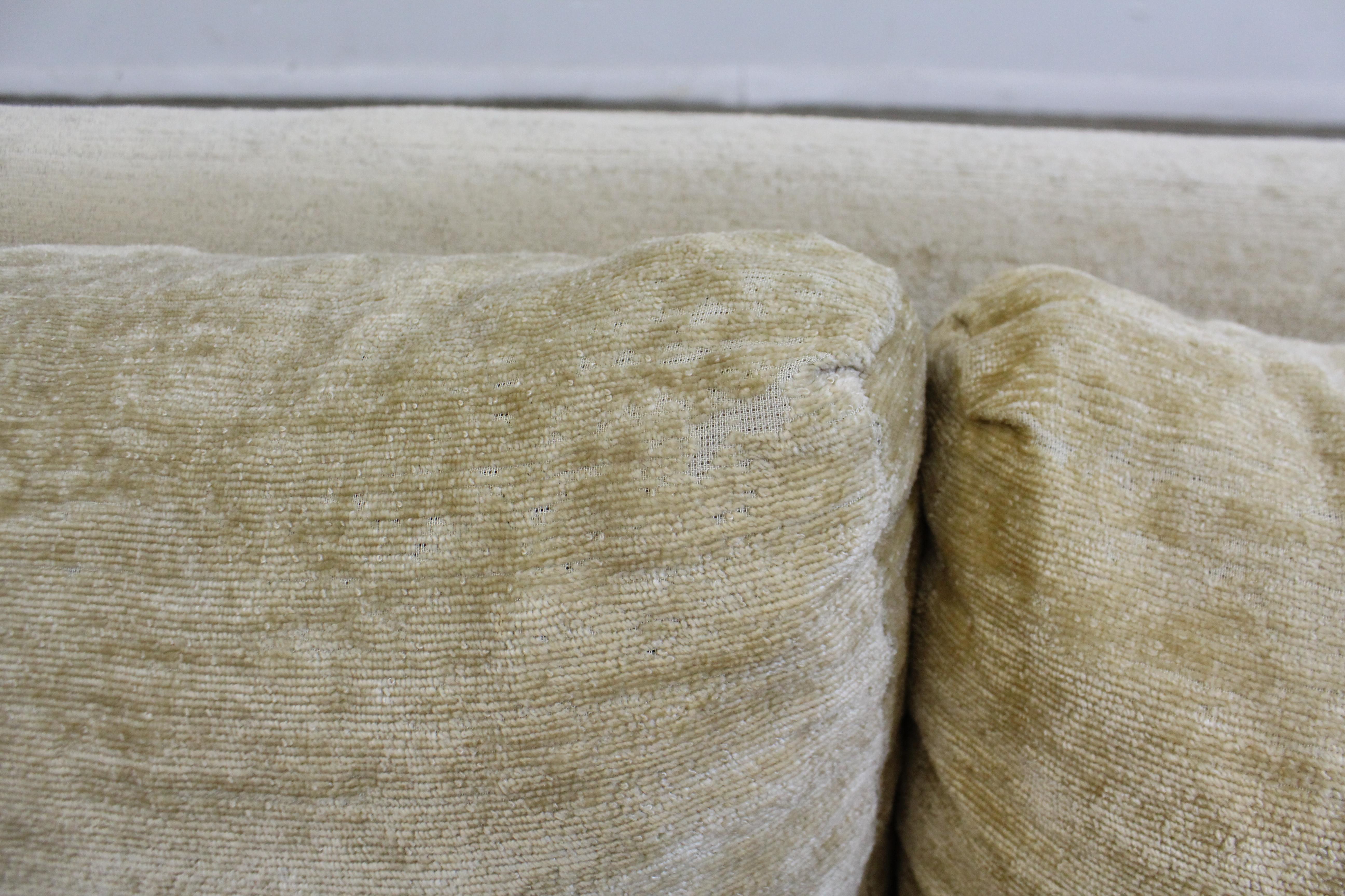 Mid-Century Modern Milo Baughman Style Stratford 3-Seat Sofa 5