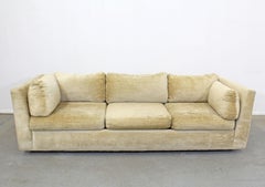 Mid-Century Modern Milo Baughman Style Stratford 3-Seat Sofa
