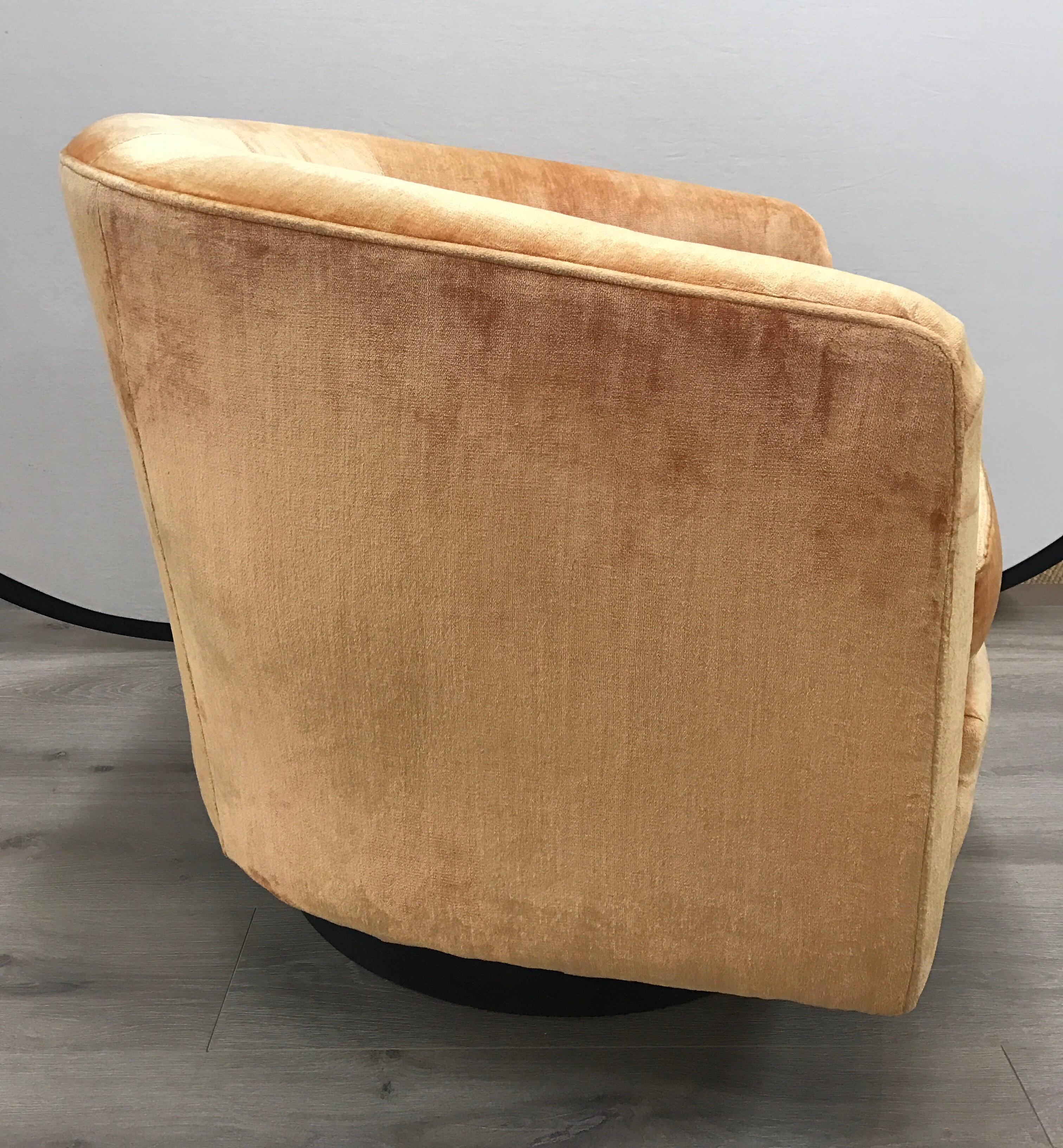 mid century barrel back chair
