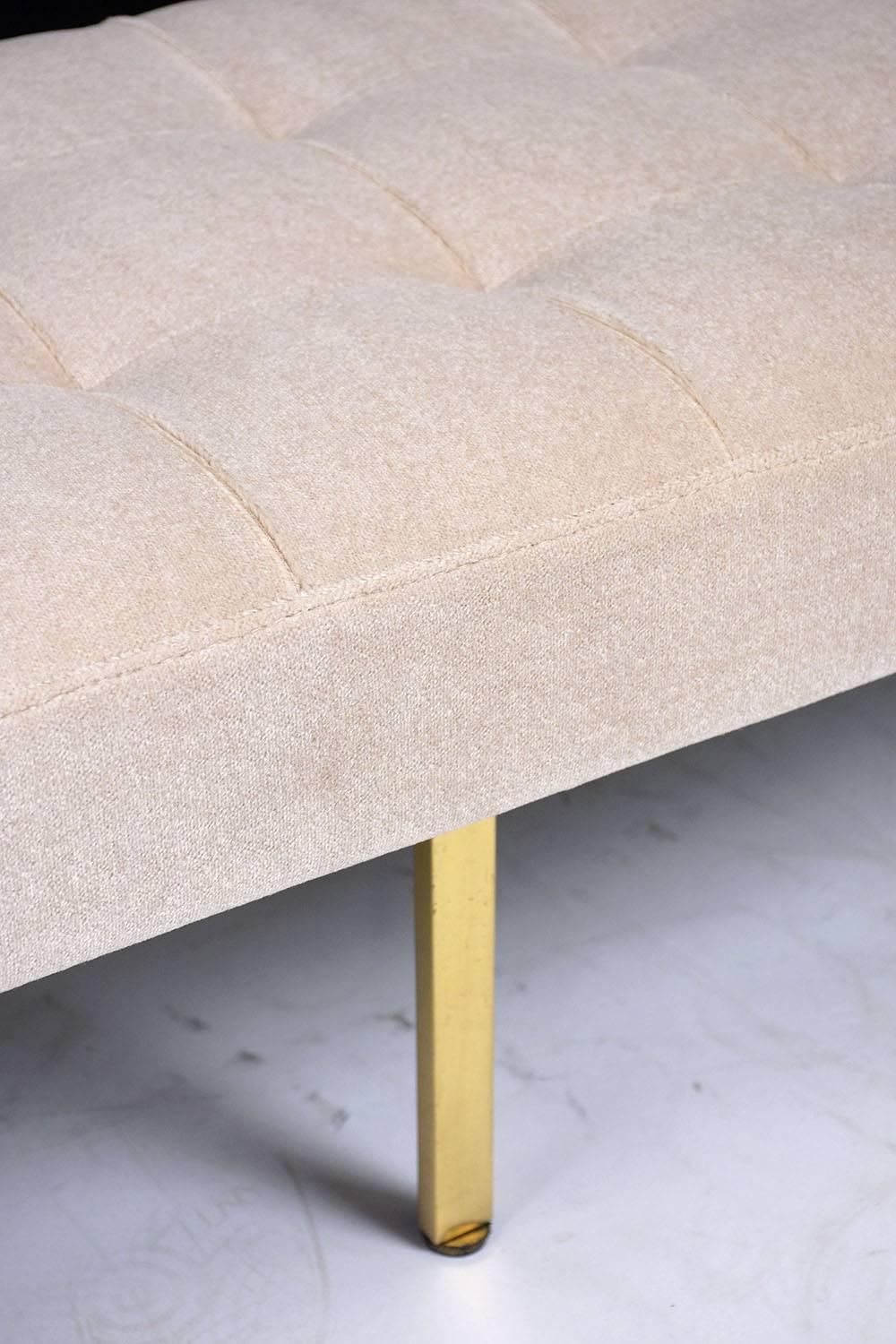 20th Century Mid-Century Modern Milo Baughman Tufted Bench