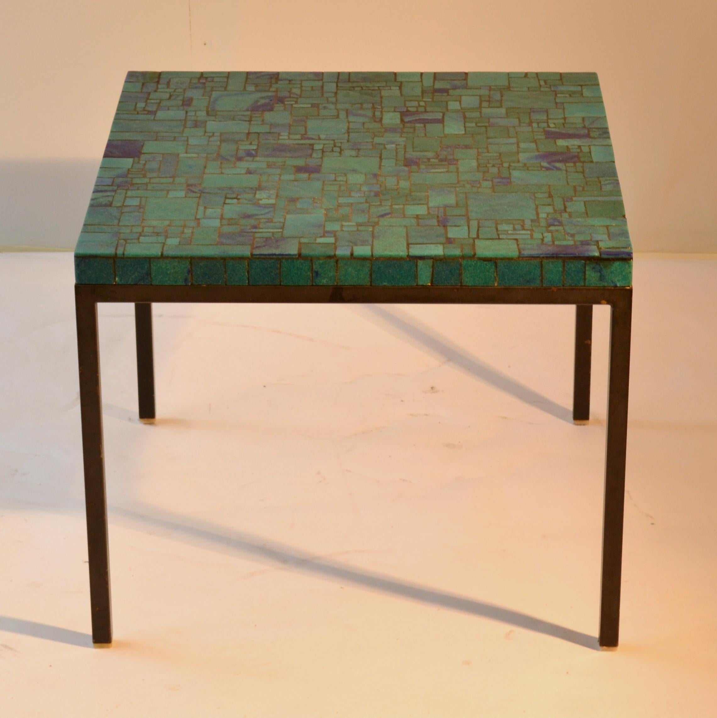 mosaic table square