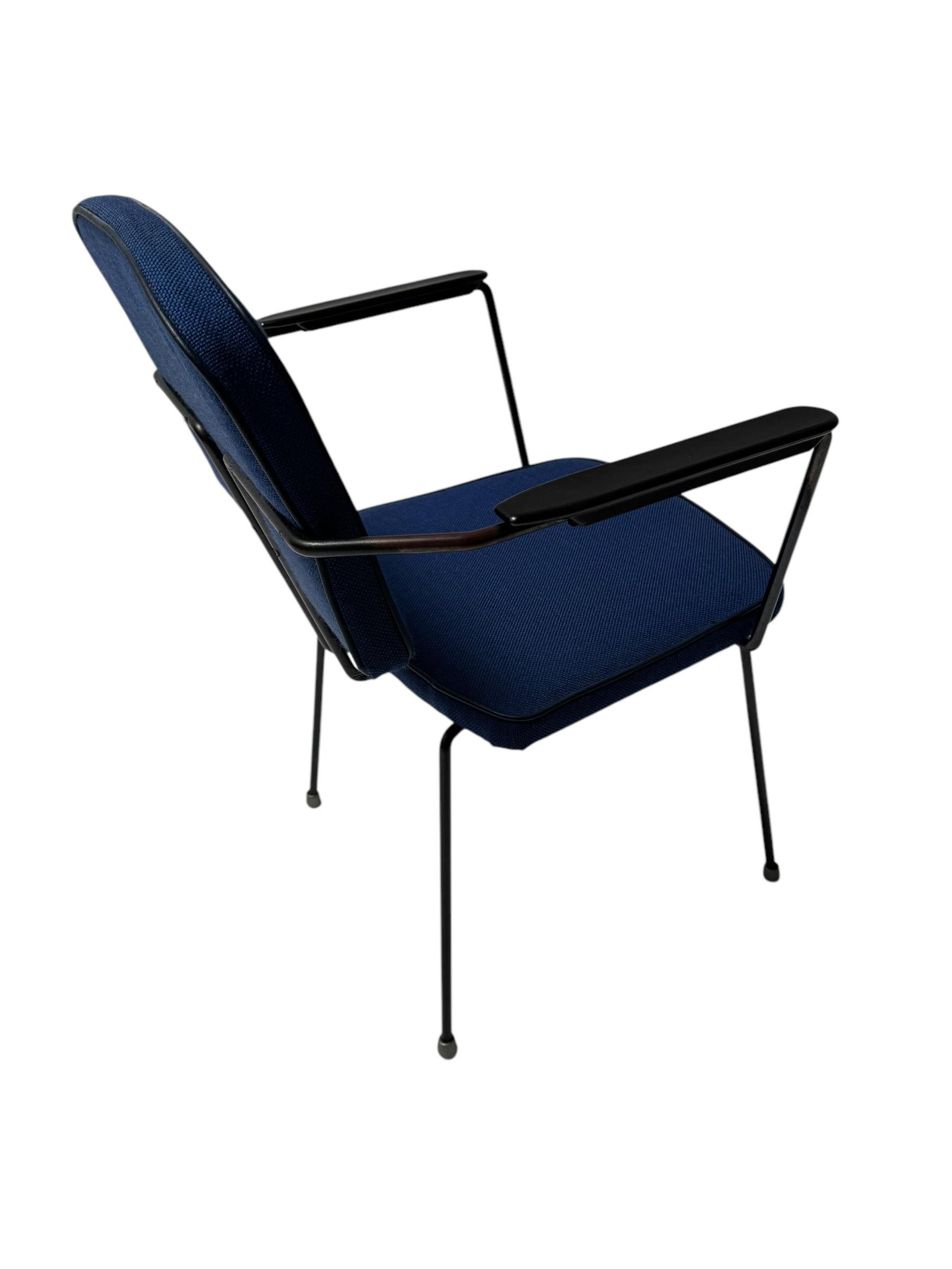 Sillón minimalista moderno de mediados de siglo de Rudolf Wolf para Elsrijk, años 50 Holandés en venta
