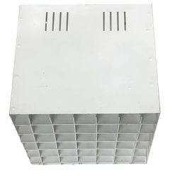 Mid-Century Modern Minimalist Cube Flush Mount, Finland, 1960s