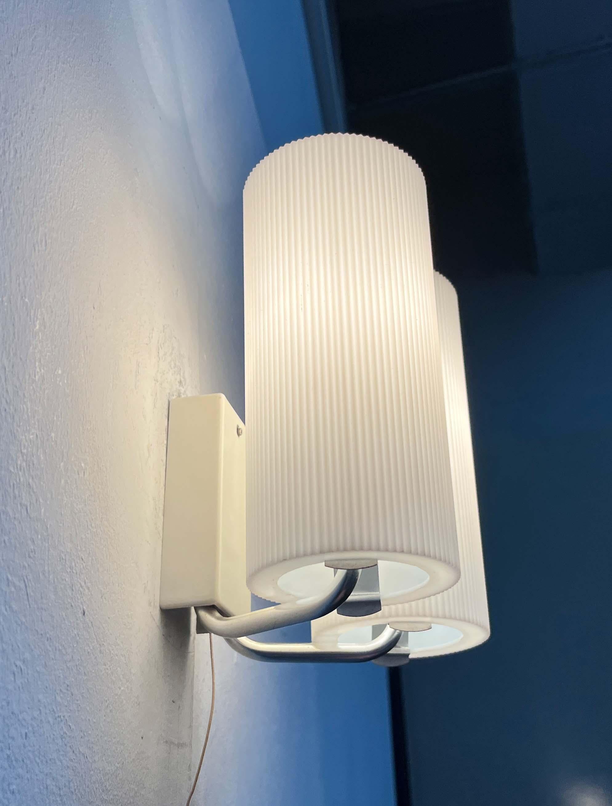Lámpara de pared doble minimalista moderna de mediados de siglo de Erco, Alemania, años 60 en venta 1