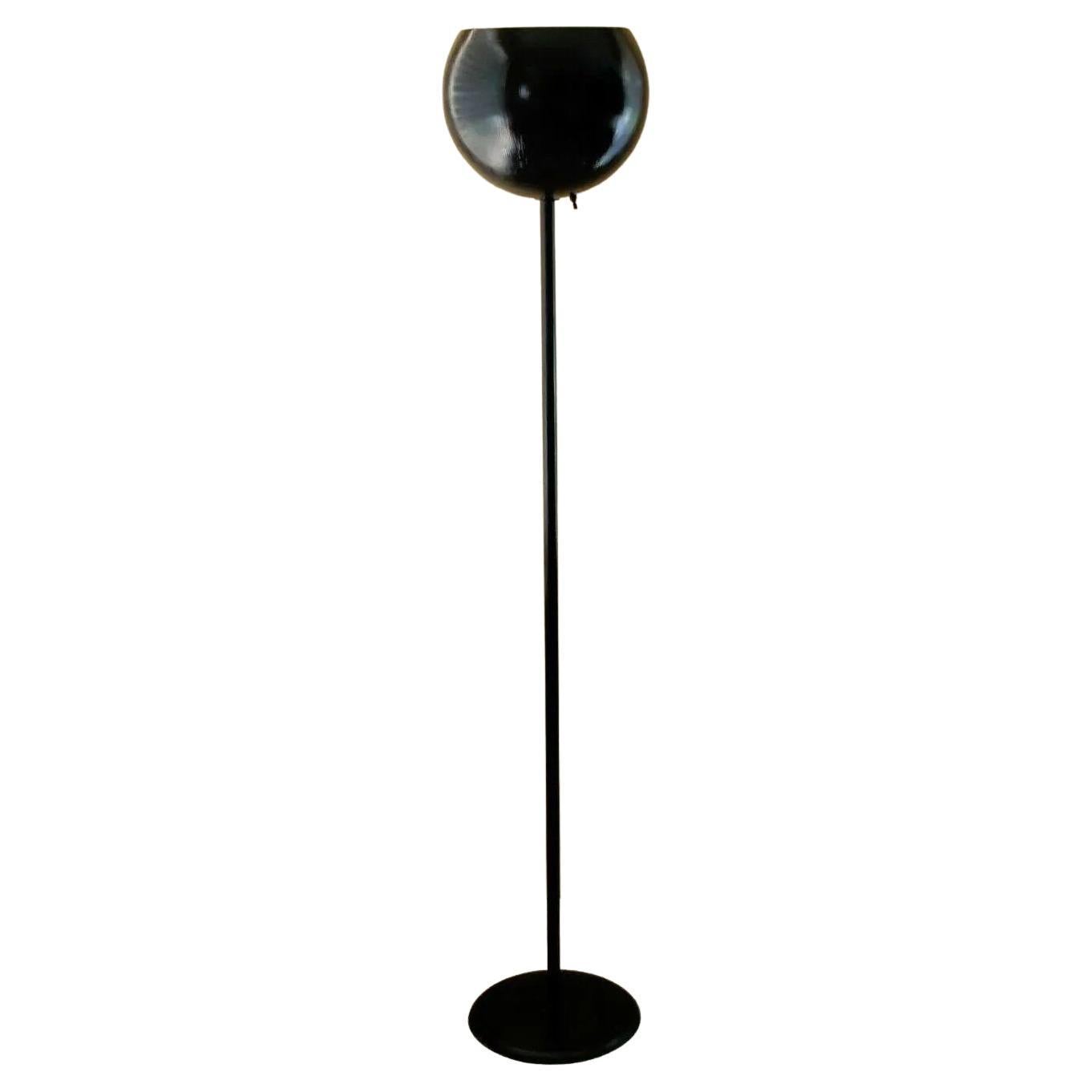 Minimalistische Mid-Century-Modern-Stehlampe Torchiere von Laurel Lampe.   