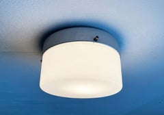 Mid-Century Modern Minimalist Flush Mount SLO Sähköliikkeiden Oy Finland 1960s