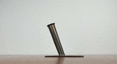 Portapenne in ottone tedesco minimalista della metà del secolo scorso, anni '50