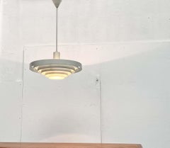 Minimalistische Lamellen-Hängeleuchte aus der Mitte des Jahrhunderts Paavo Tynell, Idman, 1960er Jahre