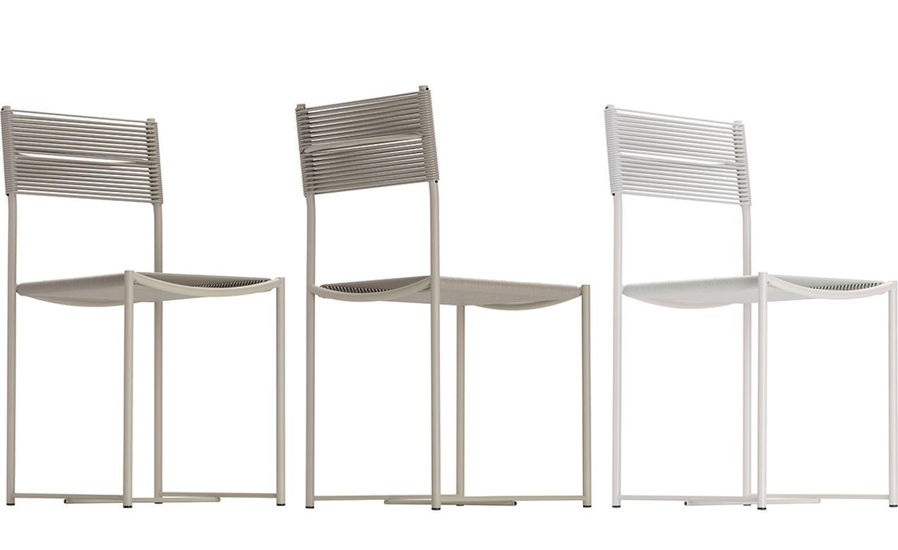 Steel Mid-Century Modern Minimalist Spaghetti Chair 101 by Alias Giandomenico Belotti