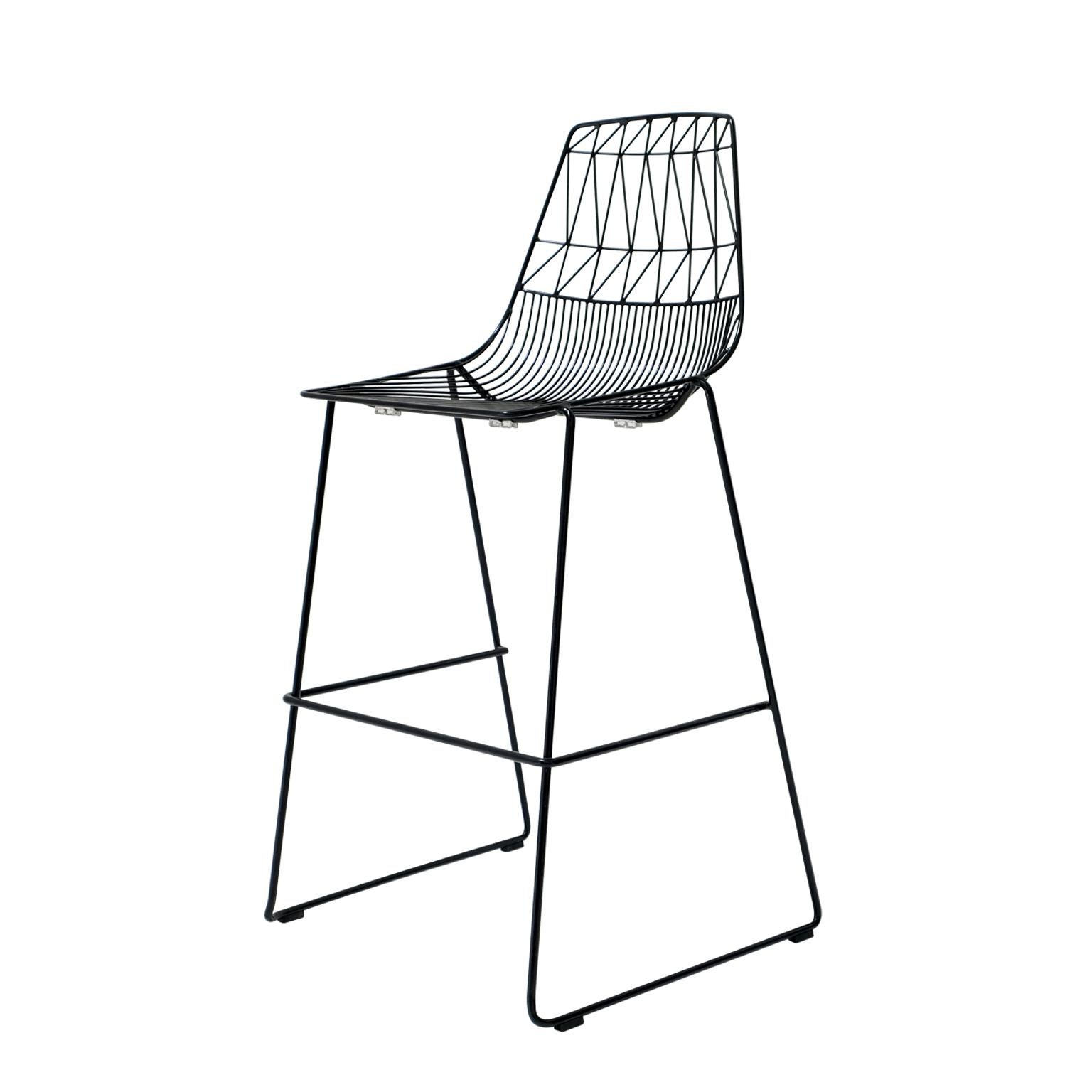 Bend Goods Wire Furniture
This unique wire bar stool is the ultimate combination of style and versatility. The Stacking Lucy bar stool combines the classic modern wire design of the Lucy chair from Bend Goods, with a built to last stackable shape