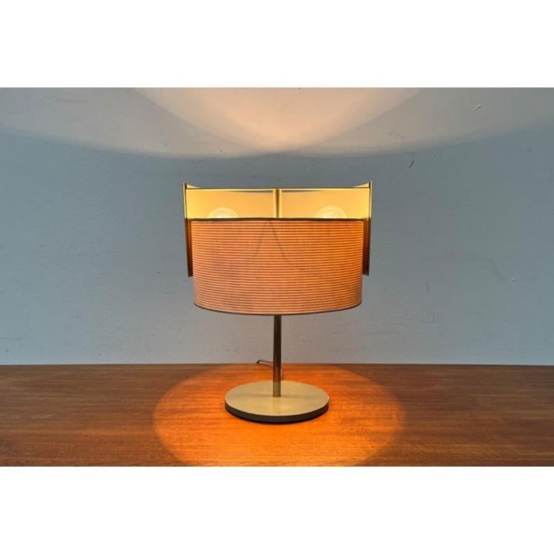 Minimalistische schwenkbare Tischleuchte, 1960er Jahre, Mitte des Jahrhunderts im Angebot 9