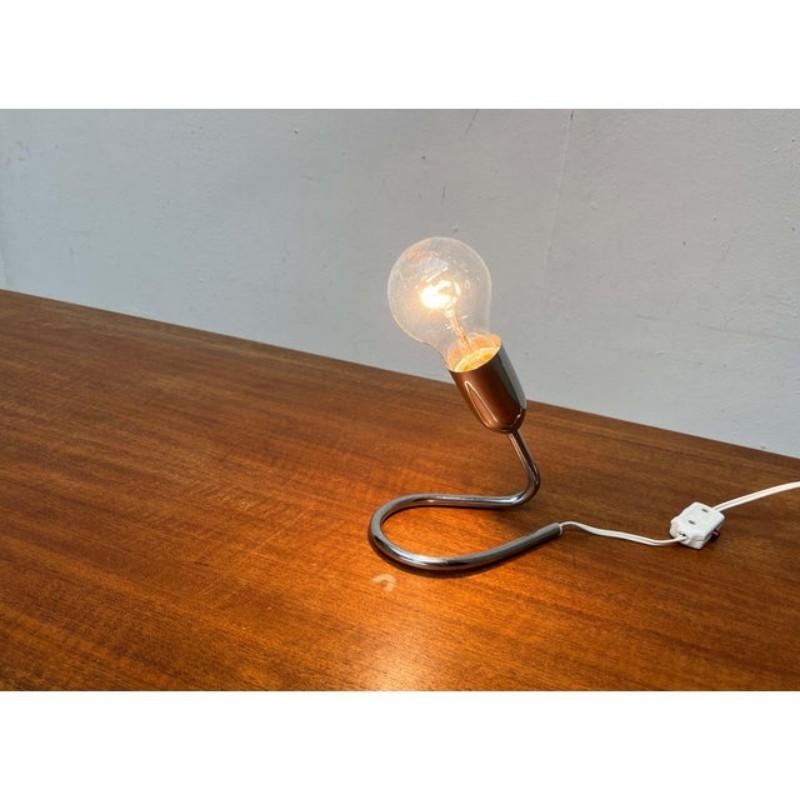 Mid-Century Modern Minimalist Table Lamp Attributed to Kalmar, 1950s For Sale 5