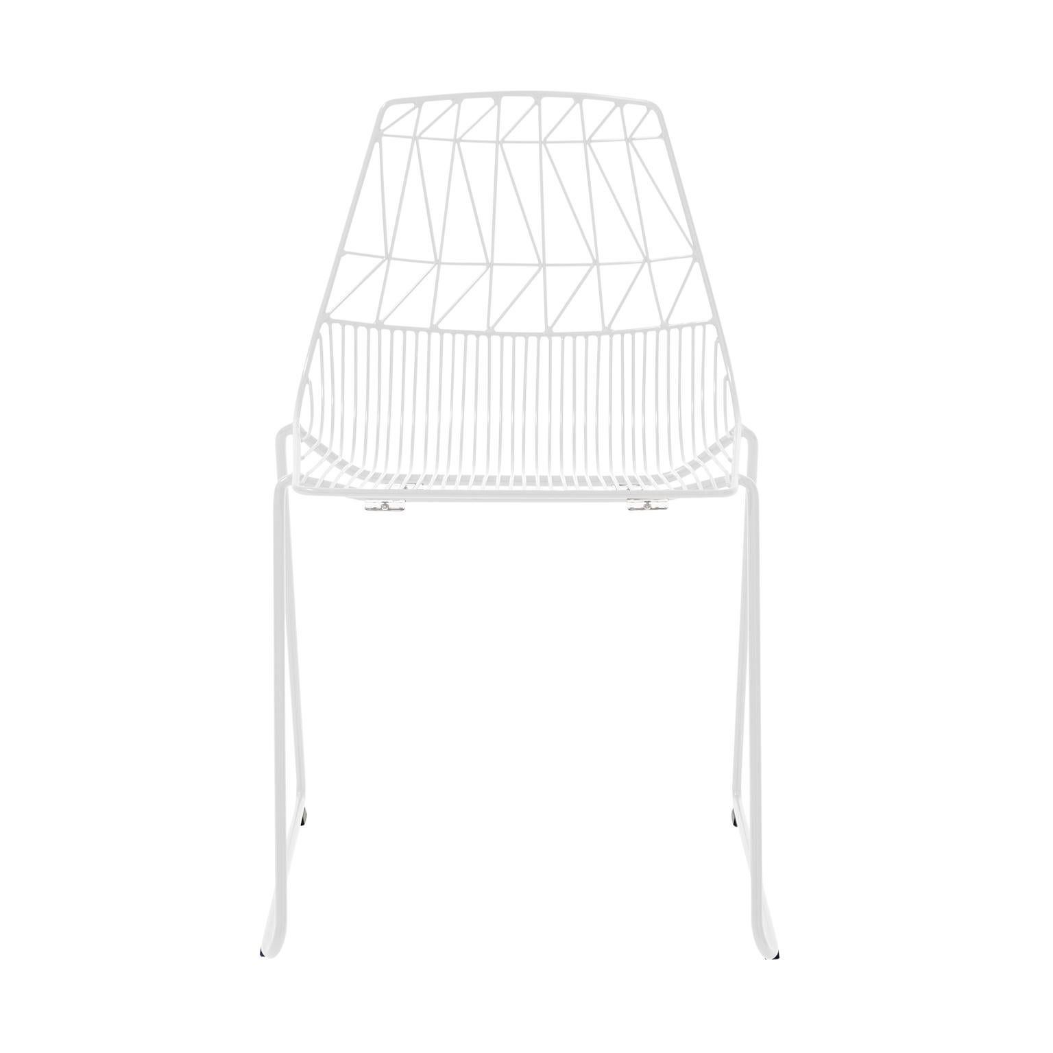 Bend Goods Wire Furniture
A classic wire dining chair, The Stacking Lucy chair combines versatility with Mid-Century Modern wire design. Great for outdoor commercial seating with the ability to stack up to 6 chairs for easy storage. UPS standard