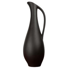 Mid-Century Modern Minimalist Wormser Terra-Sigillata Pottery Carafe Vase