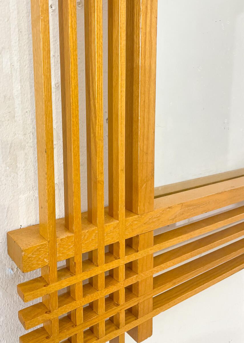 Mid-Century Modern Mirror by Ettore Sottsass, Italy, 1950s

Ettore Sottsass (14 September 1917 – 31 December 2007) was an Italian architect. He was notable for his furniture, jewellery, glass, lighting, homeware and office supply designs, as well as