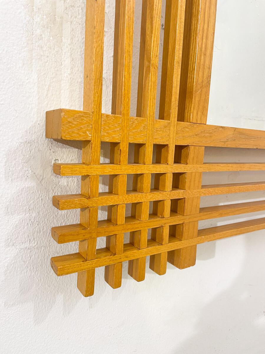 Mid-Century Modern Mirror by Ettore Sottsass, Italy, 1950s In Good Condition For Sale In Brussels, BE