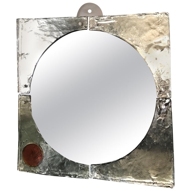Mid-Century Modern Mirror by Fratelli Toso, from "Laguna" Series