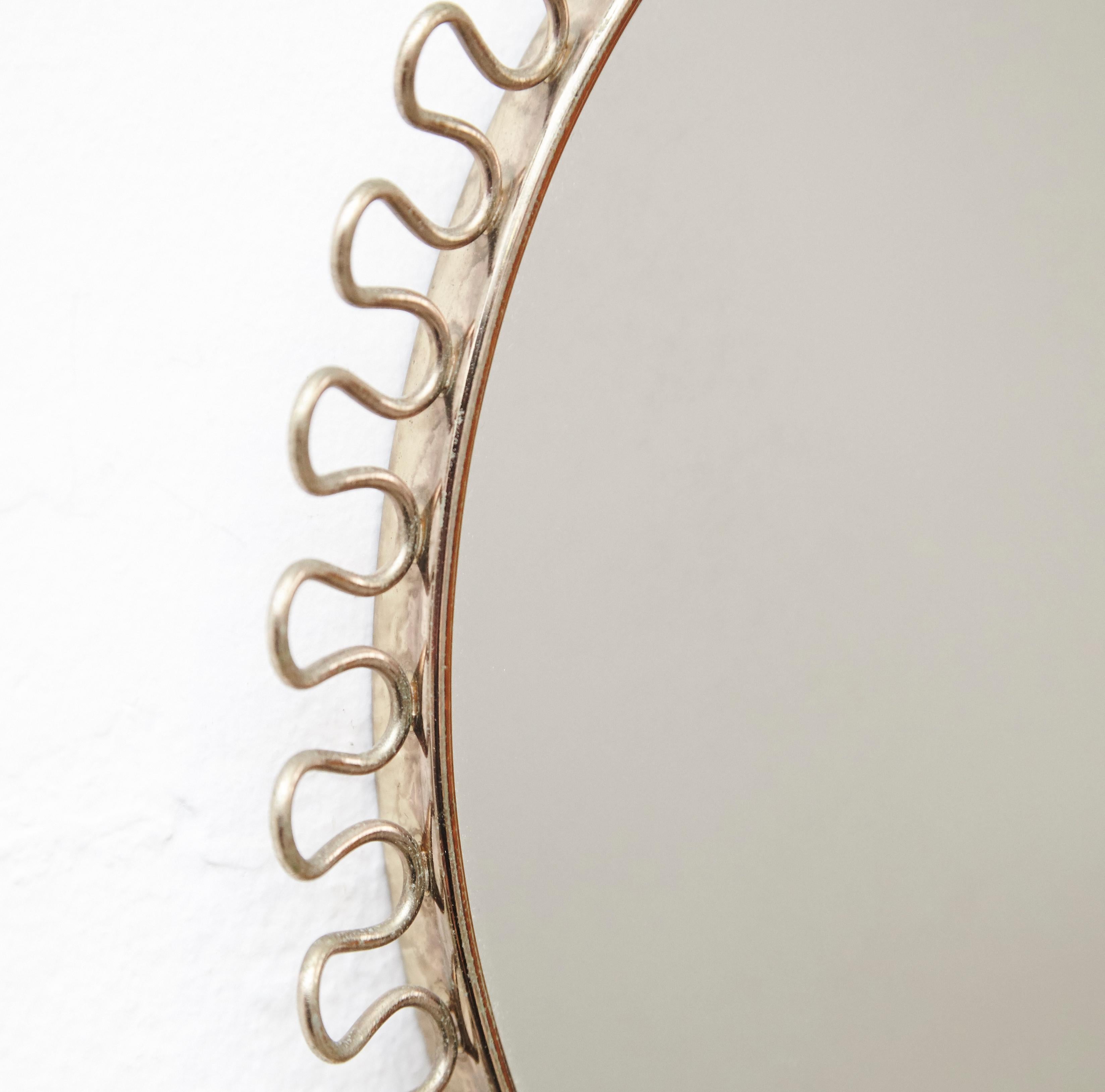 Spanish Mid-Century Modern Mirror by Josef Frank