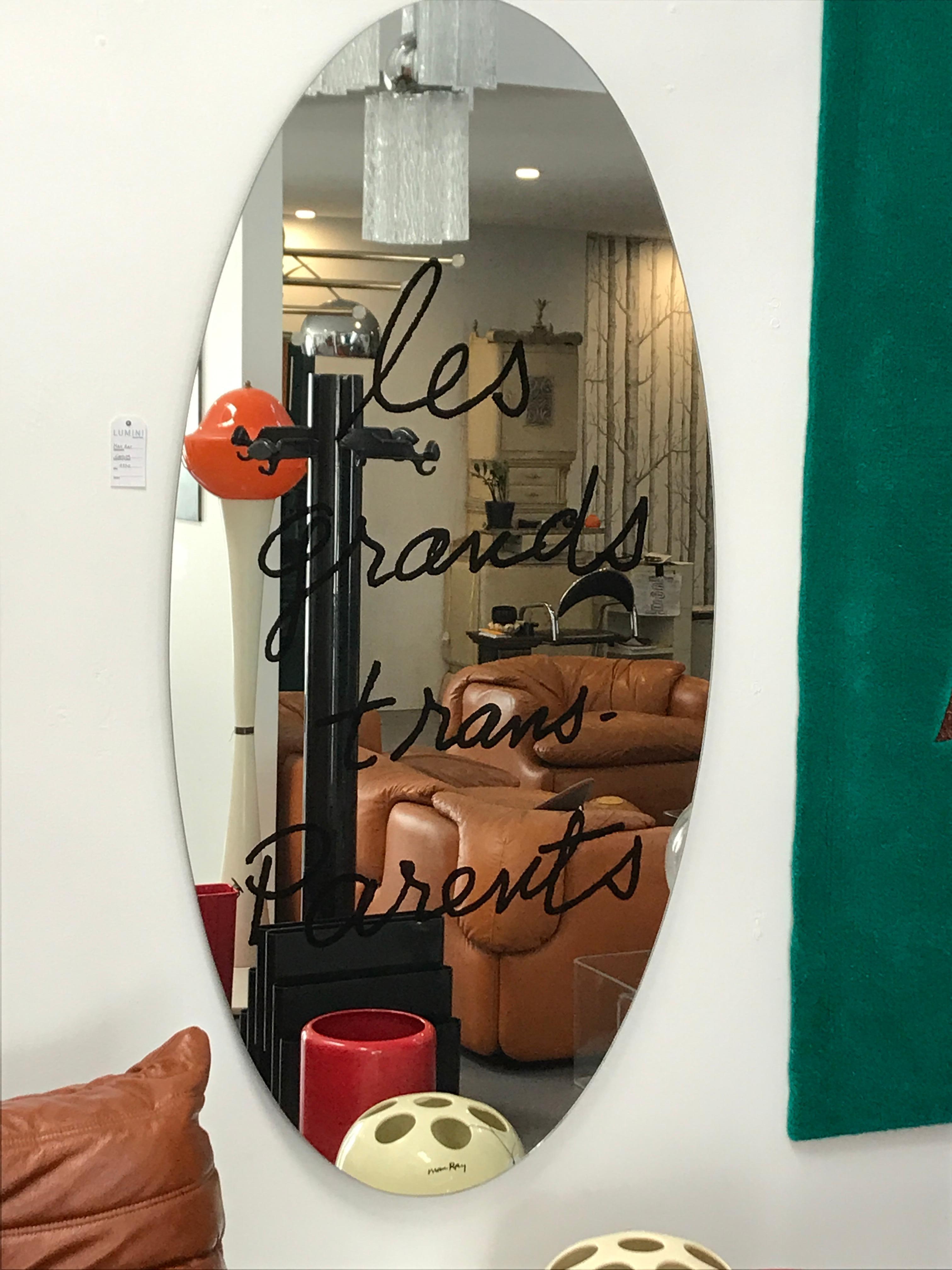 Mid-Century Modern Mirror by Man ray for Simon Gavina, 1971 In Good Condition In Byron Bay, NSW