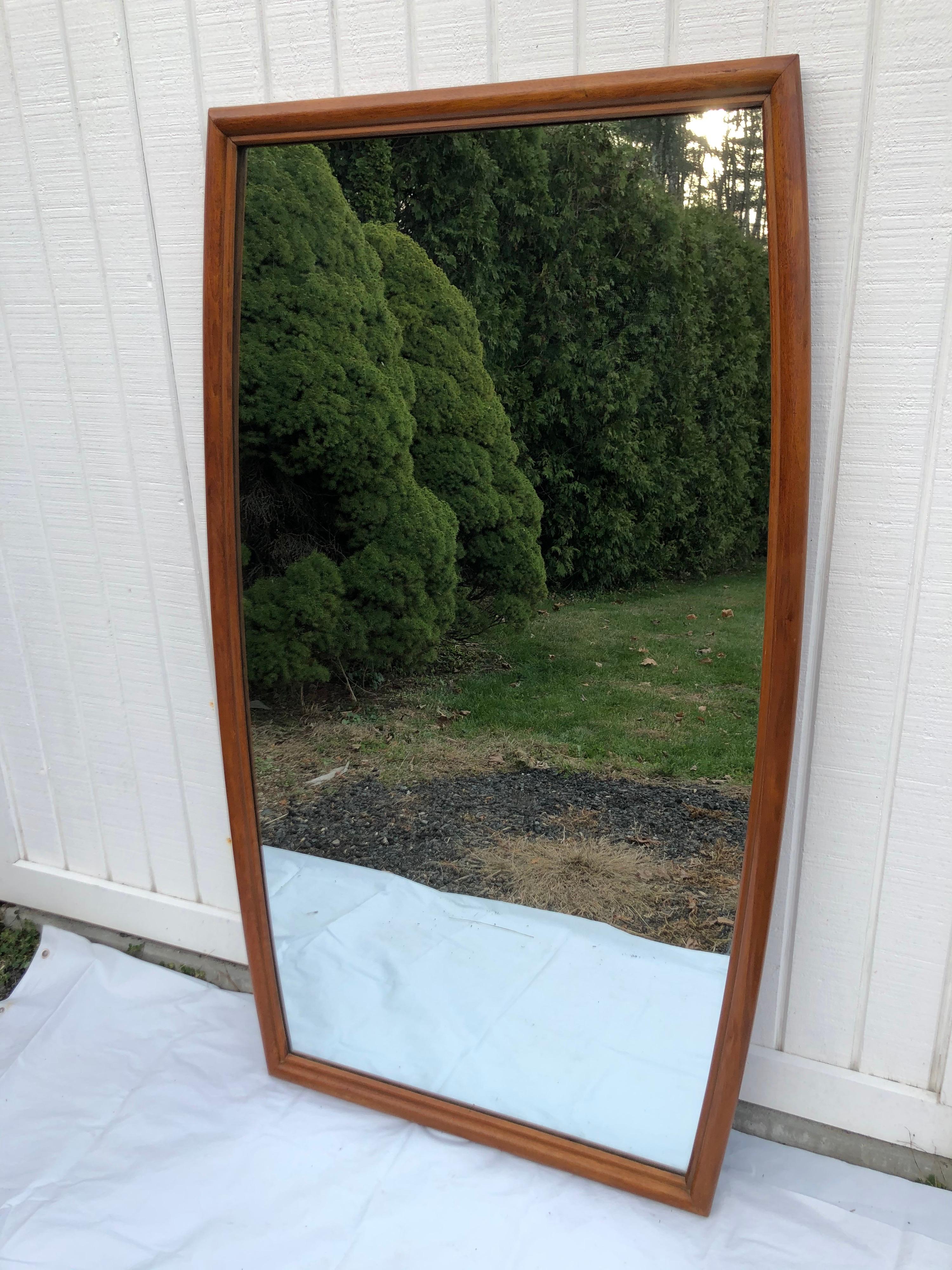 Large Mid-Century Modern Mirror 3