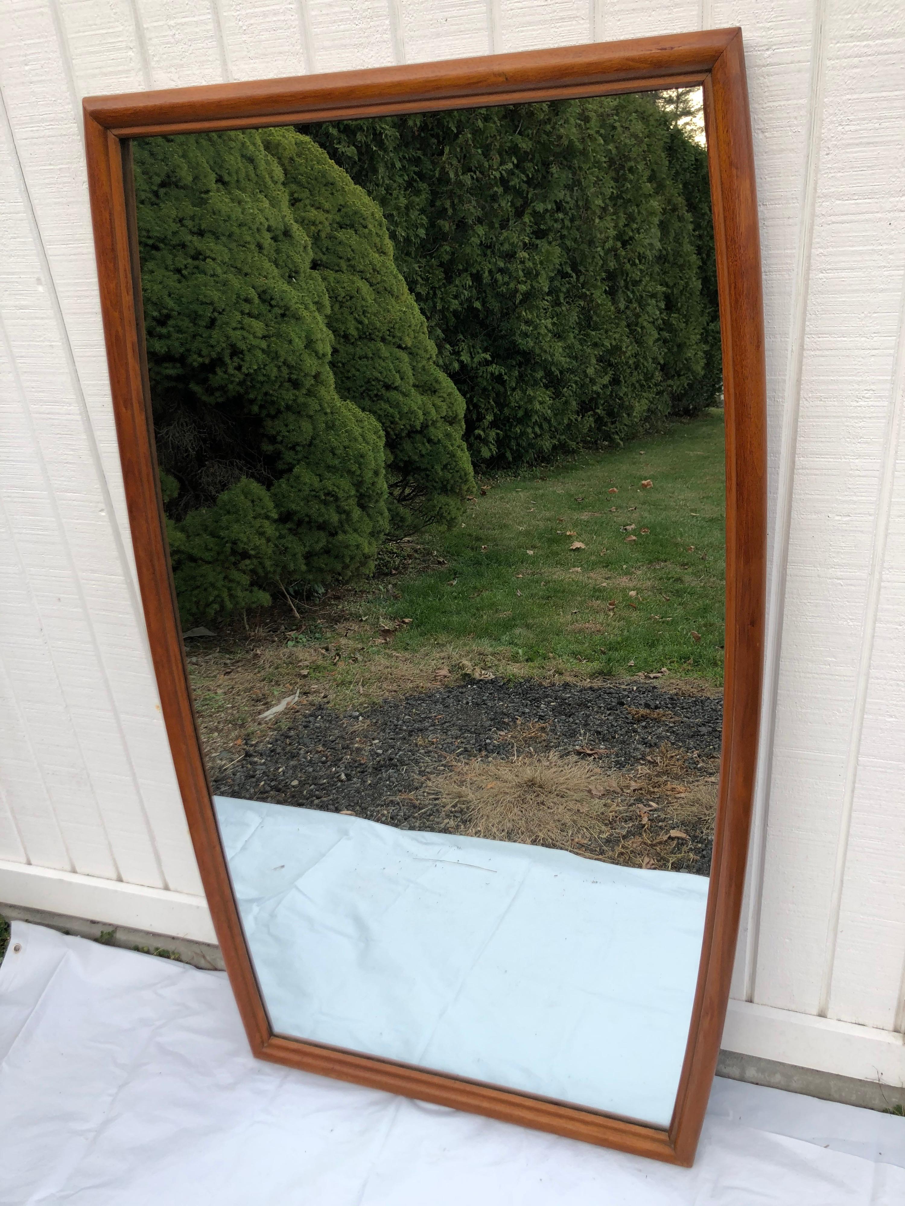 Large Mid-Century Modern Mirror 4
