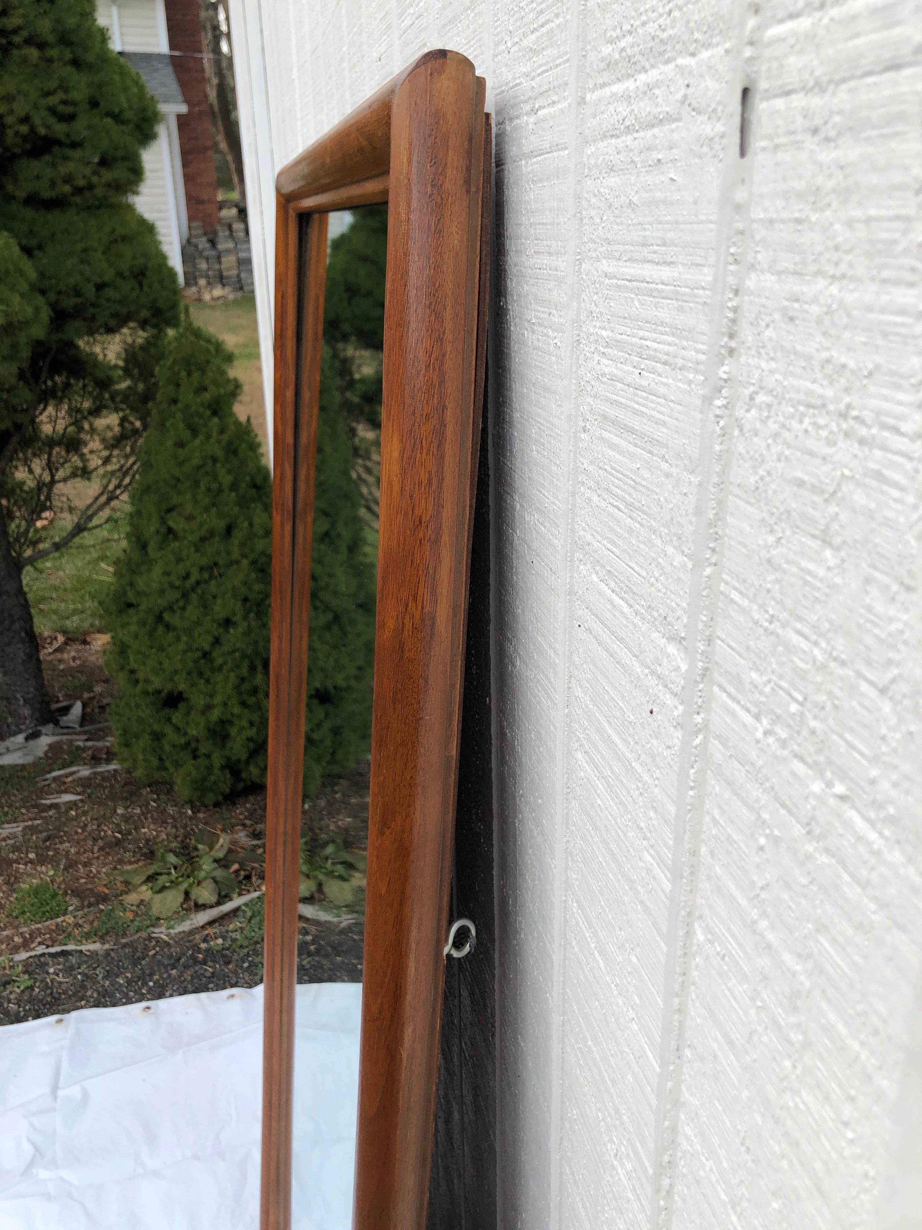 Large Mid-Century Modern Mirror 7