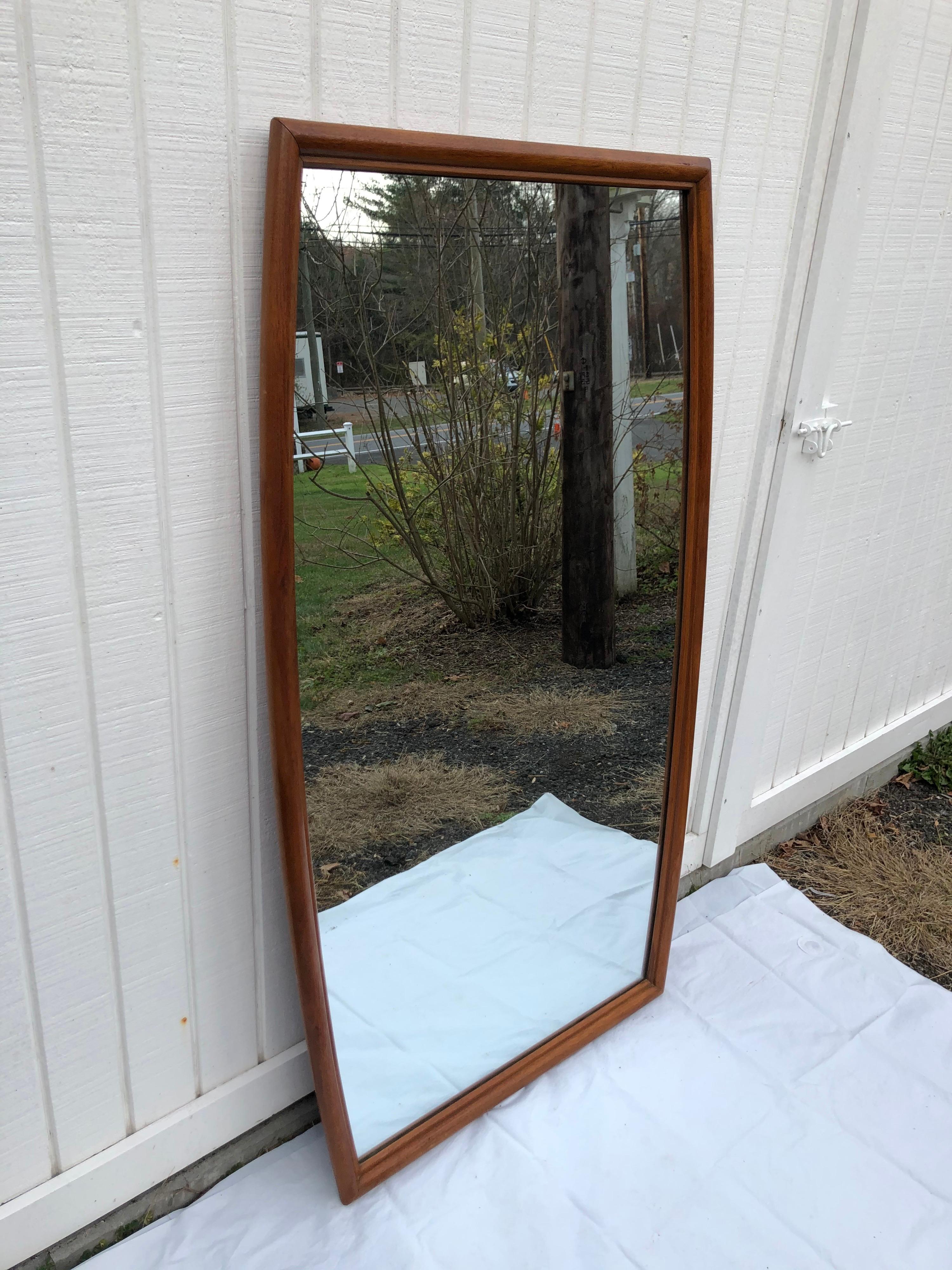 Large Mid-Century Modern Mirror 8