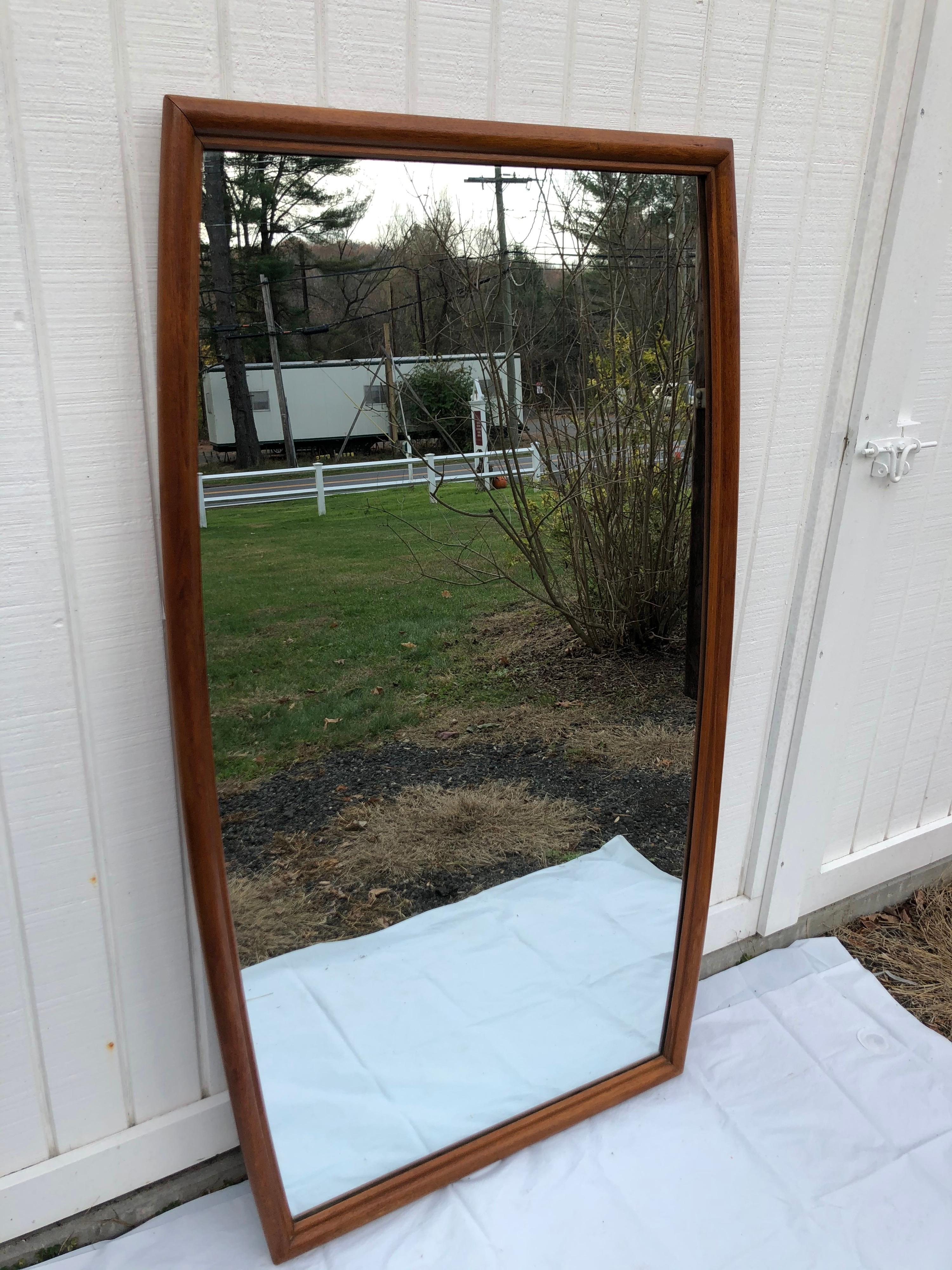 Large Mid-Century Modern Mirror 10