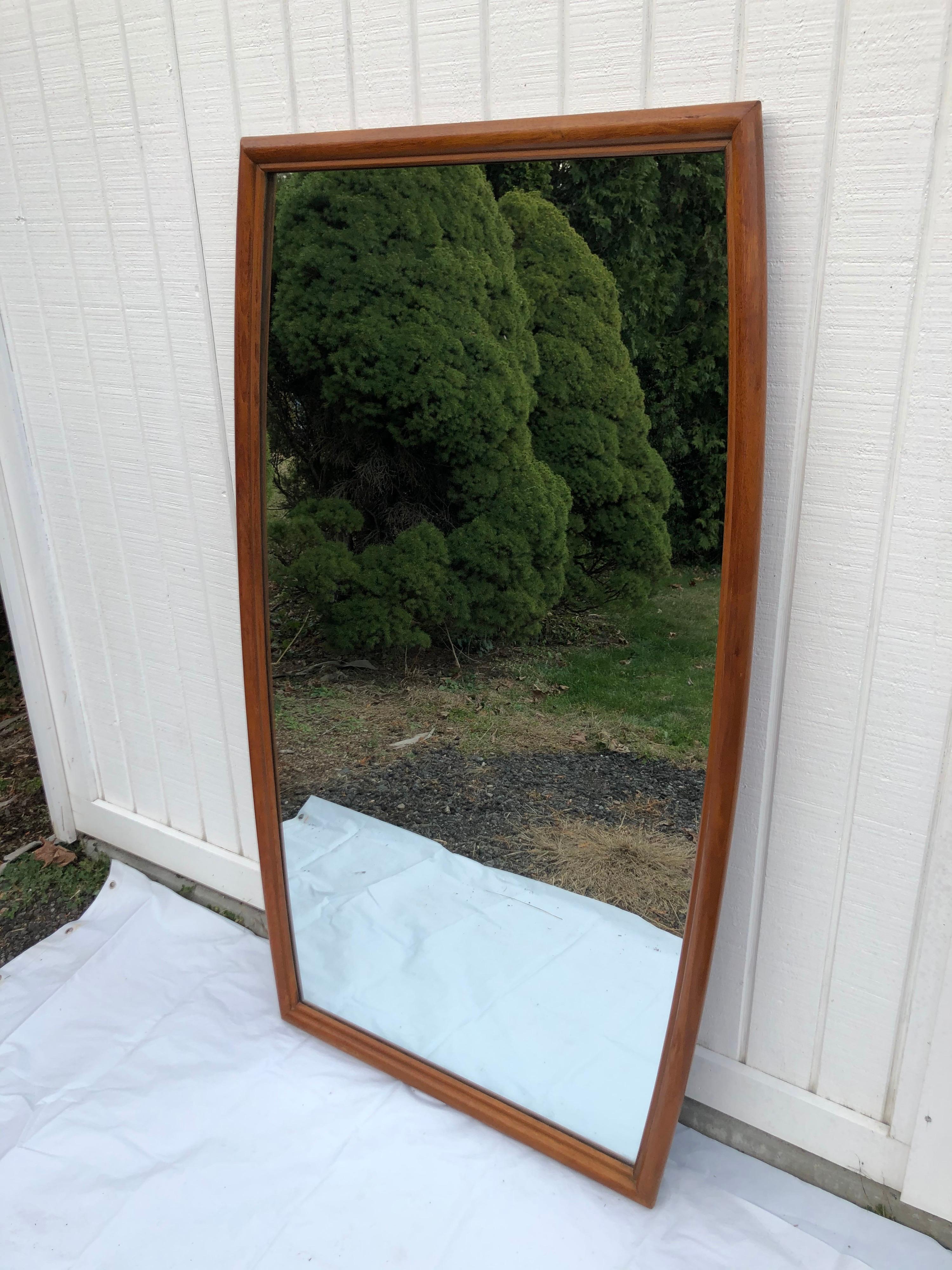 Large Mid-Century Modern Mirror 11