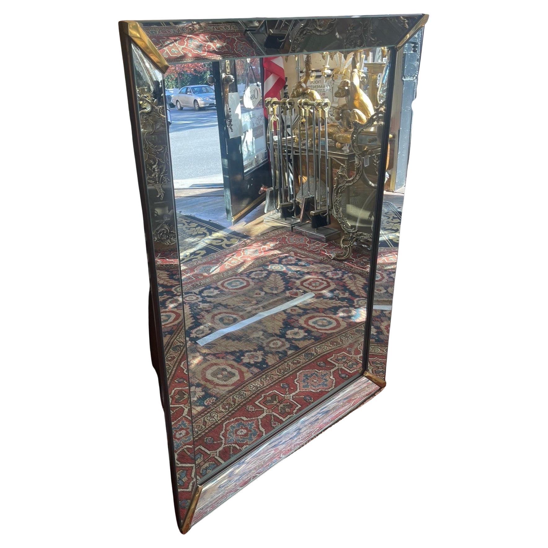 Moderner Spiegel aus der Mitte des Jahrhunderts (Moderne der Mitte des Jahrhunderts) im Angebot