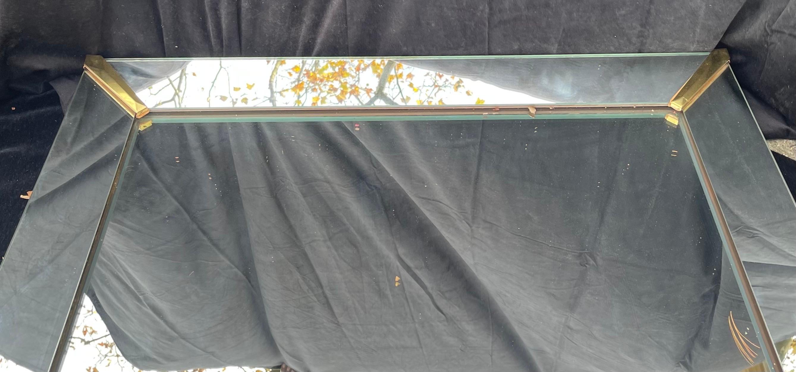 Moderner Spiegel aus der Mitte des Jahrhunderts im Zustand „Gut“ im Angebot in Roslyn, NY