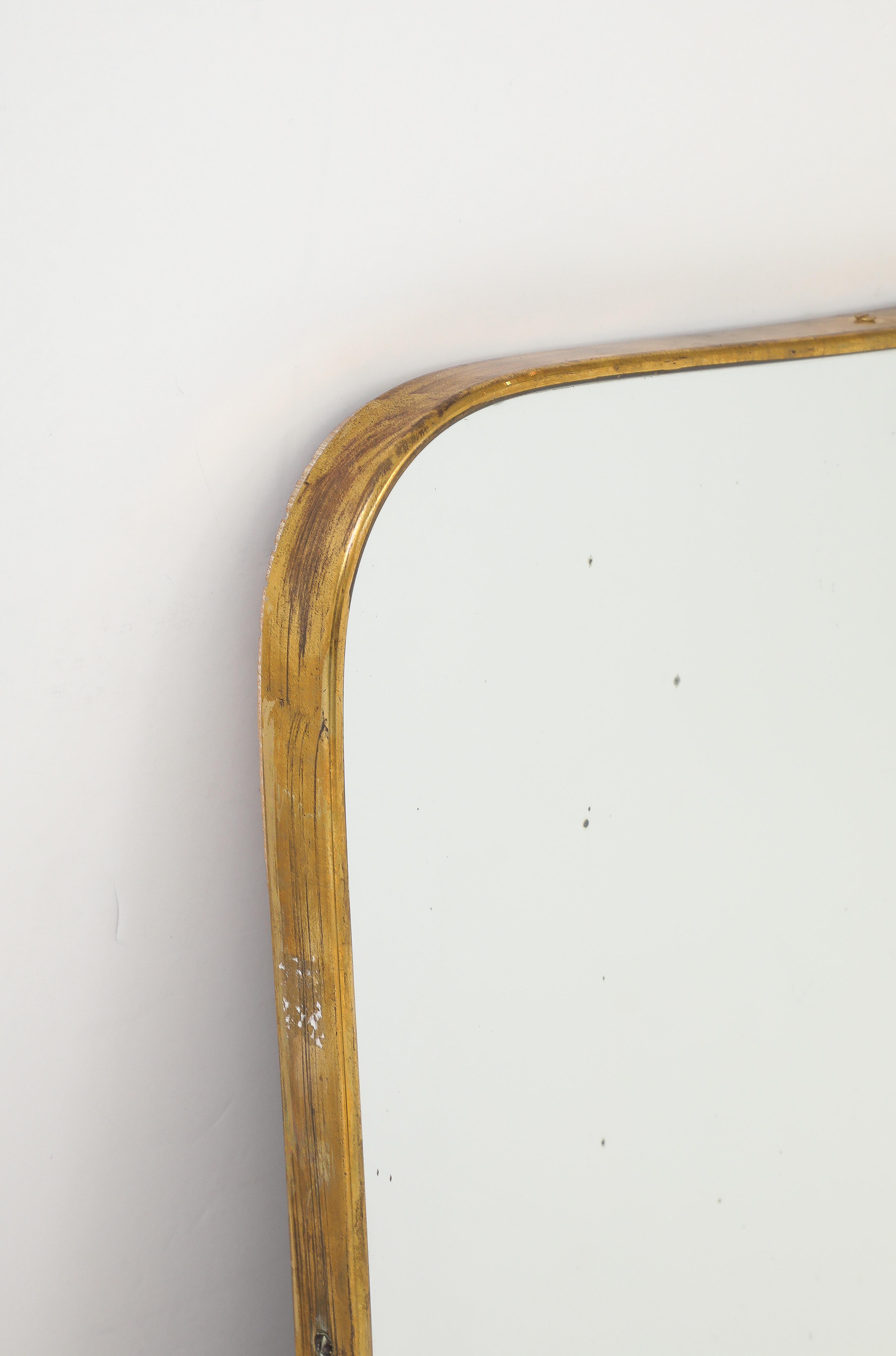 Miroir moderne du milieu du siècle dans le style de Gio Ponti, Italie, années 1950 en vente 5