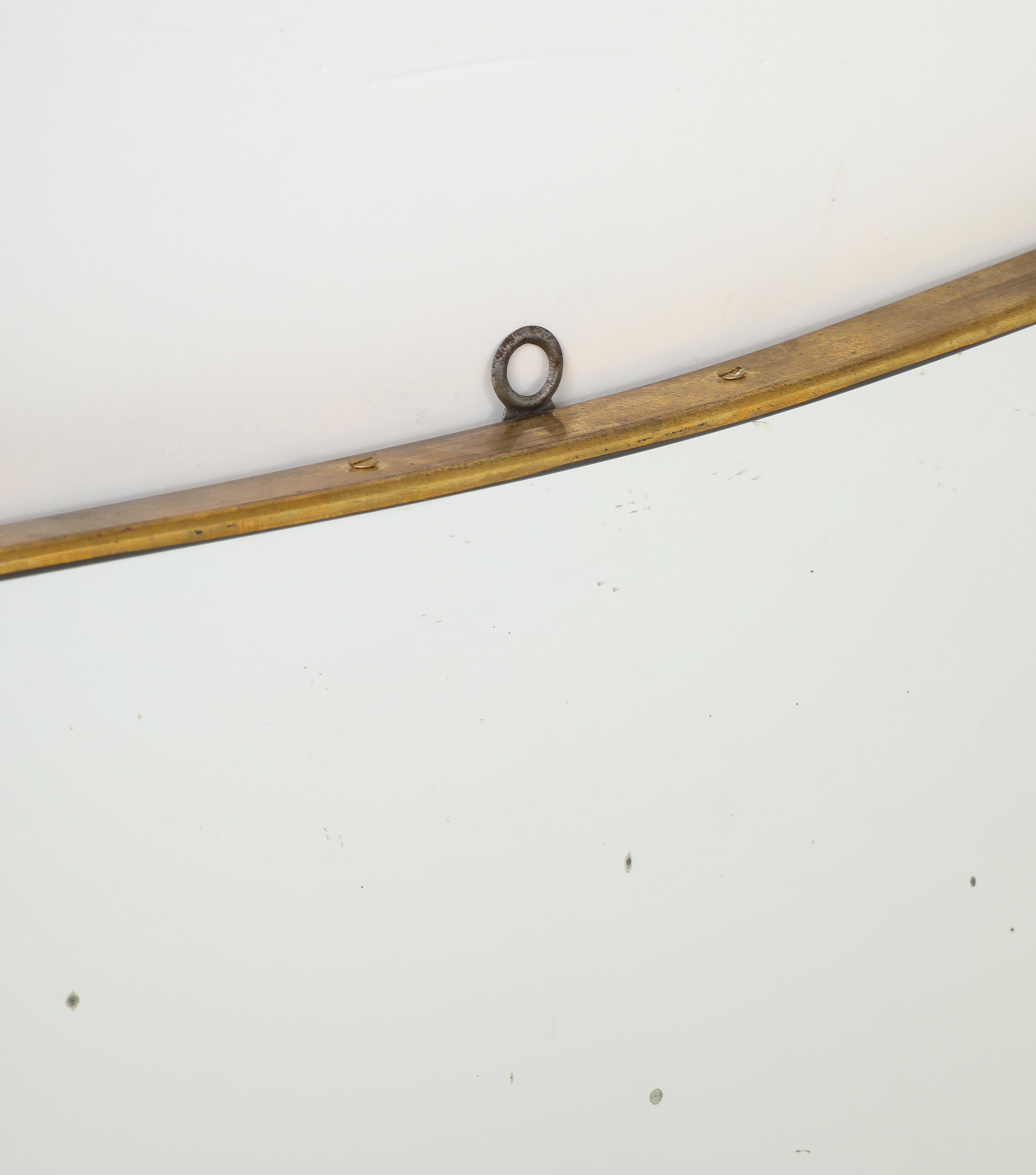 Miroir moderne du milieu du siècle dans le style de Gio Ponti, Italie, années 1950 en vente 6