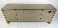 Mid-Century Modern Mirrored Credenza