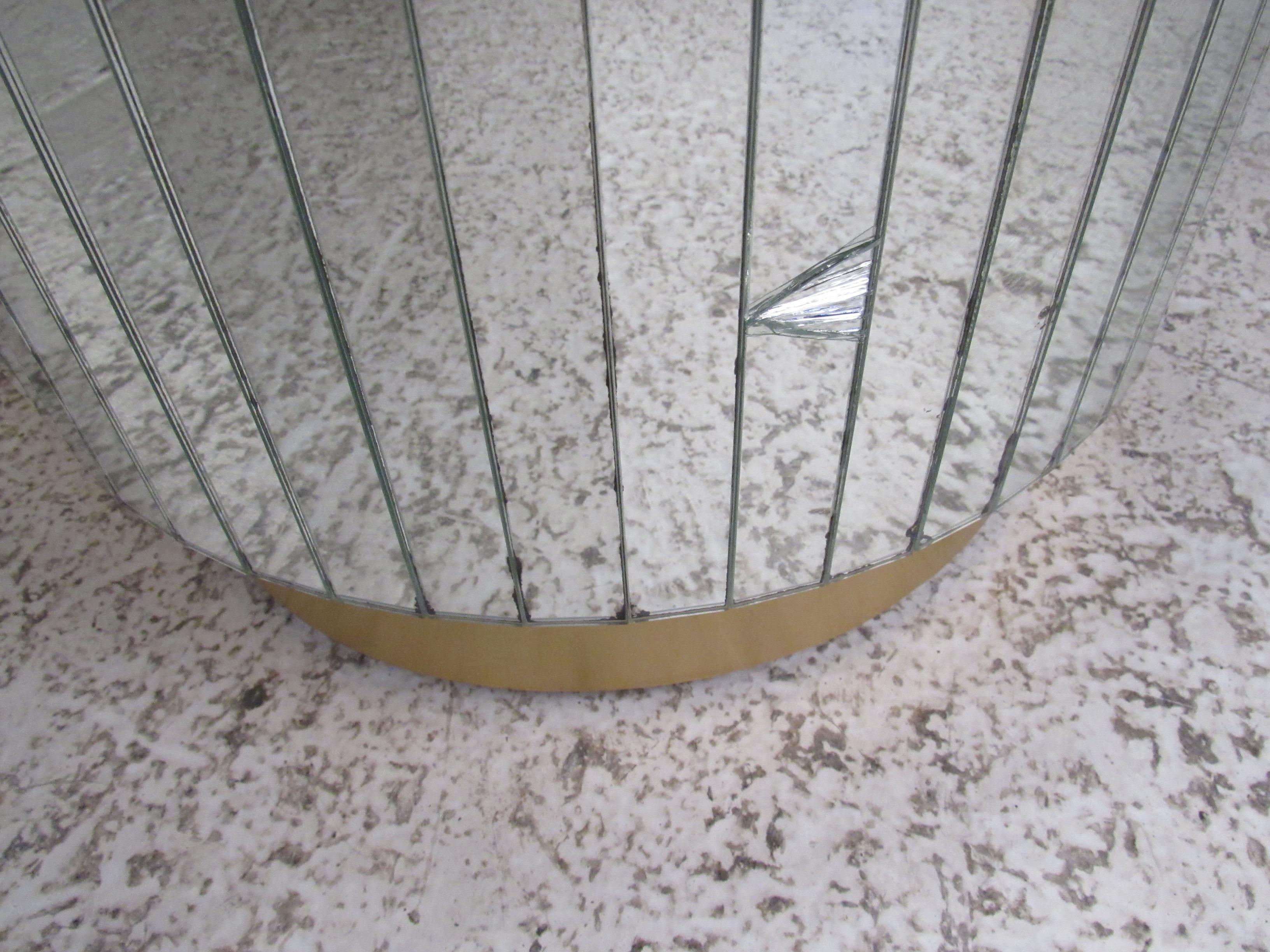 Mid-Century Modern Mirrored Credenza 4