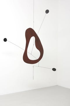 Mid-Century Modern Mobile Designed by Derick Pobell, Germany