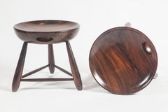 Mid-Century Modern Mocho Stool by Sergio Rodrigues for OCA, Brazil, 1950s