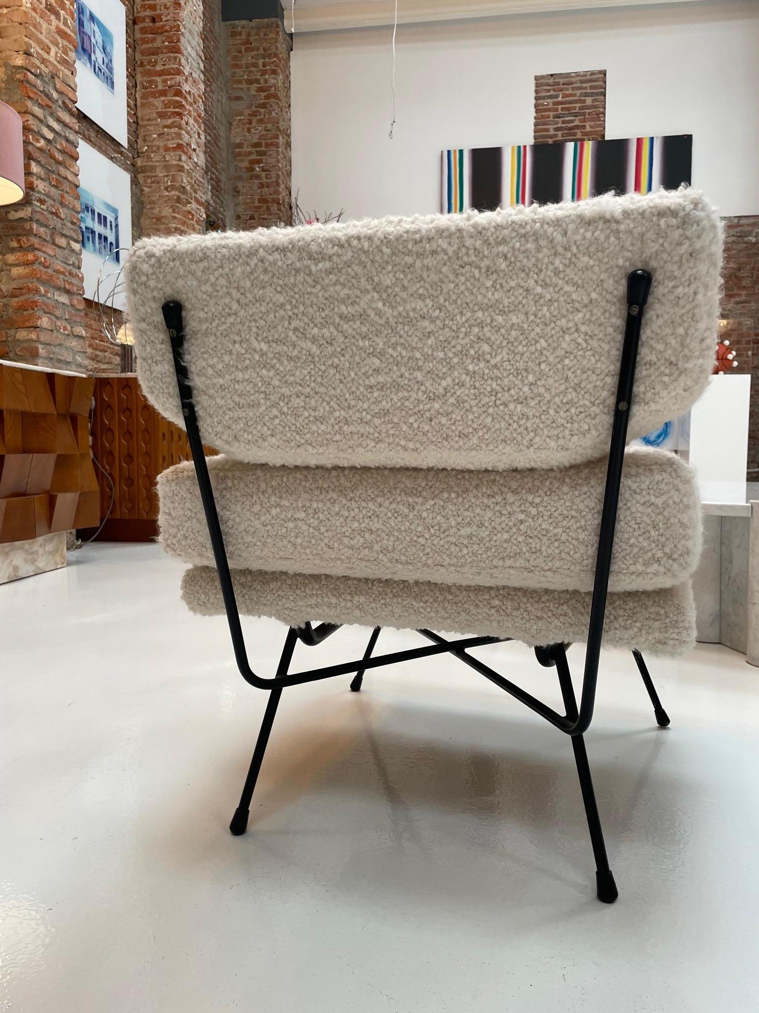 Fauteuil Elettra moderne du milieu du siècle conçu par B.B.P.R et édité par Arflex en vente 6