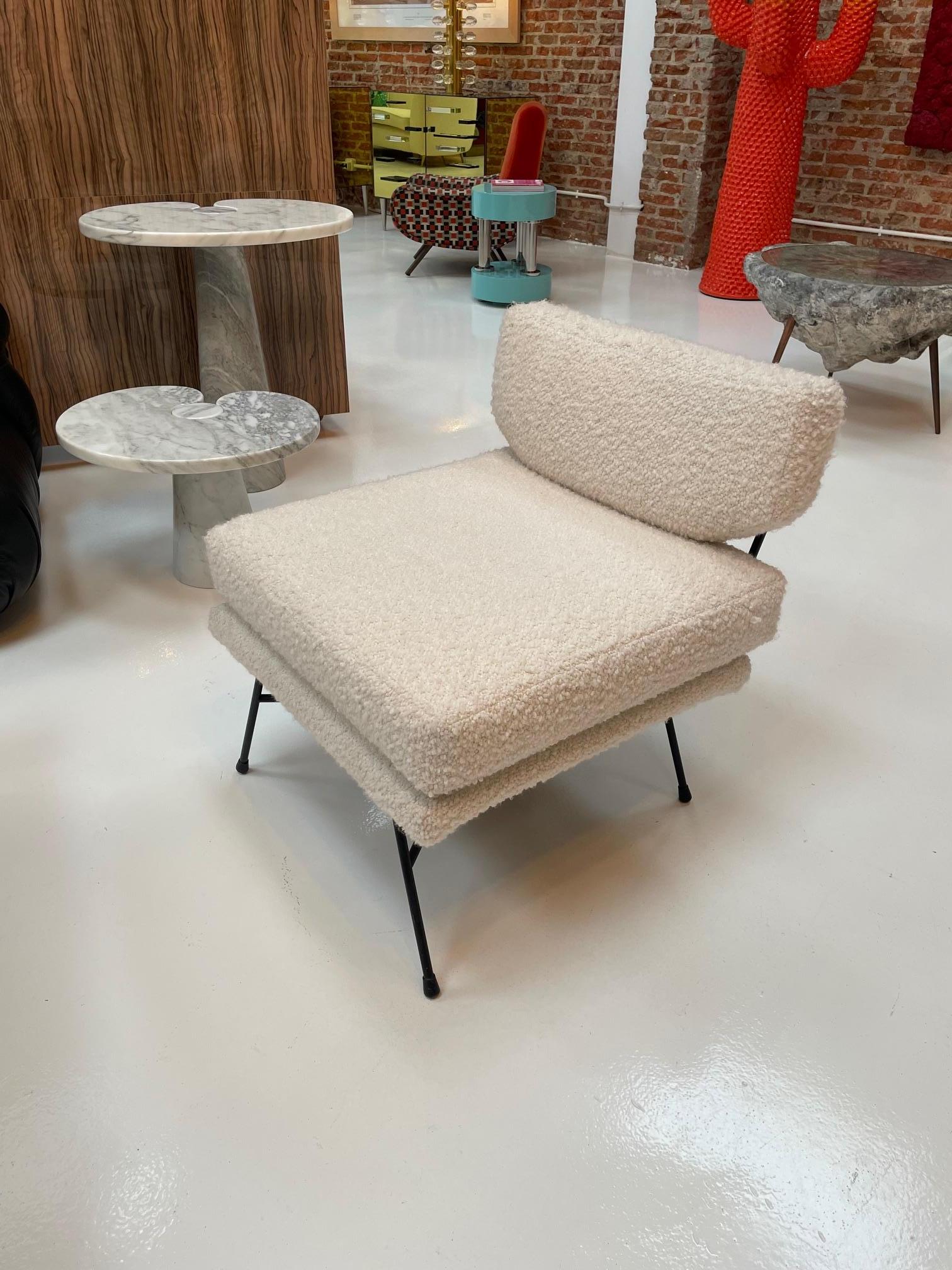 Fauteuil Elettra moderne du milieu du siècle conçu par B.B.P.R et édité par Arflex en vente 2