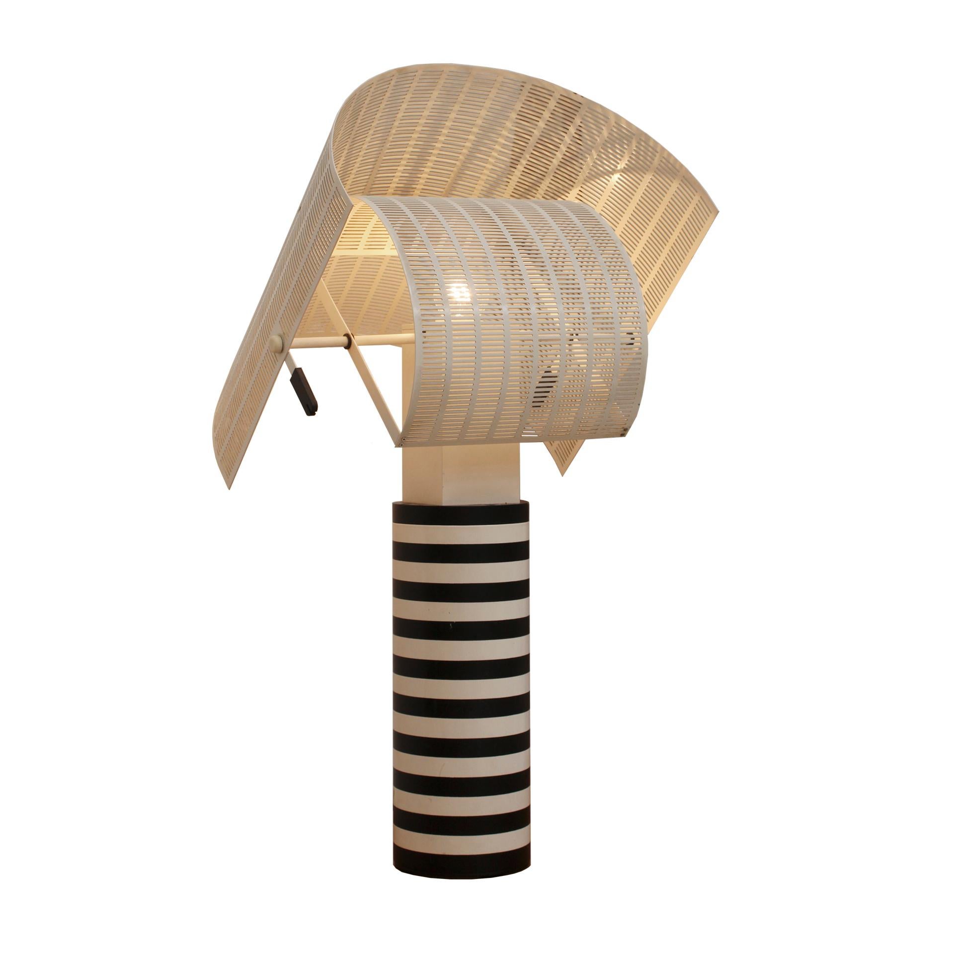 Italian Mid-Century Modern Mod. Shogun Table Lamp Designed by Mario Botta for Artemide For Sale