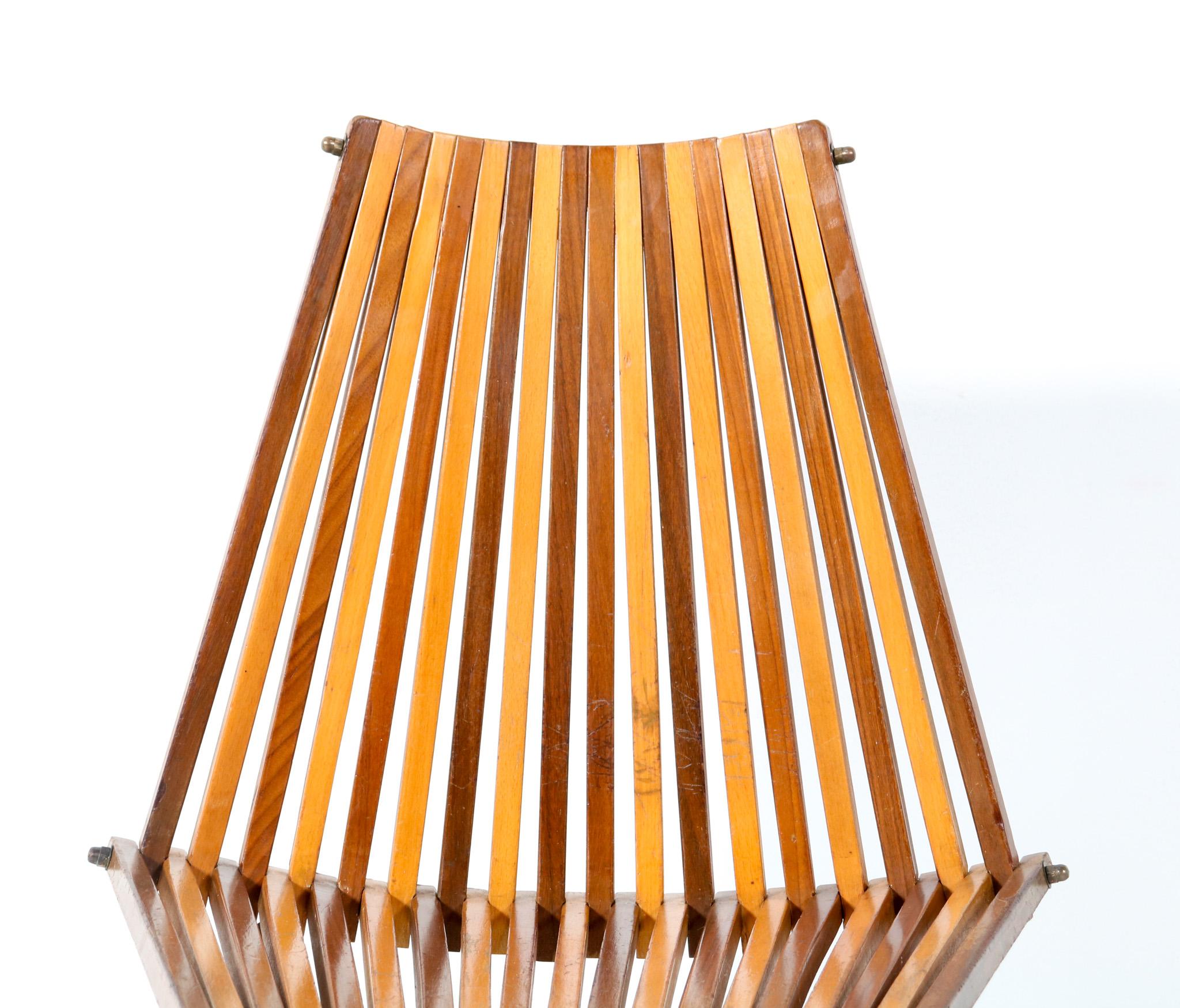 Mid-Century Modern Model 218 Side Chair von Dirk van Sliedregt für Rohé, 1961 (Mitte des 20. Jahrhunderts) im Angebot