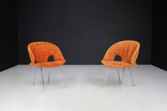 Chaises modernes du milieu du siècle dernier modèle 350 d'Arno Votteler pour Walter Knoll Allemagne