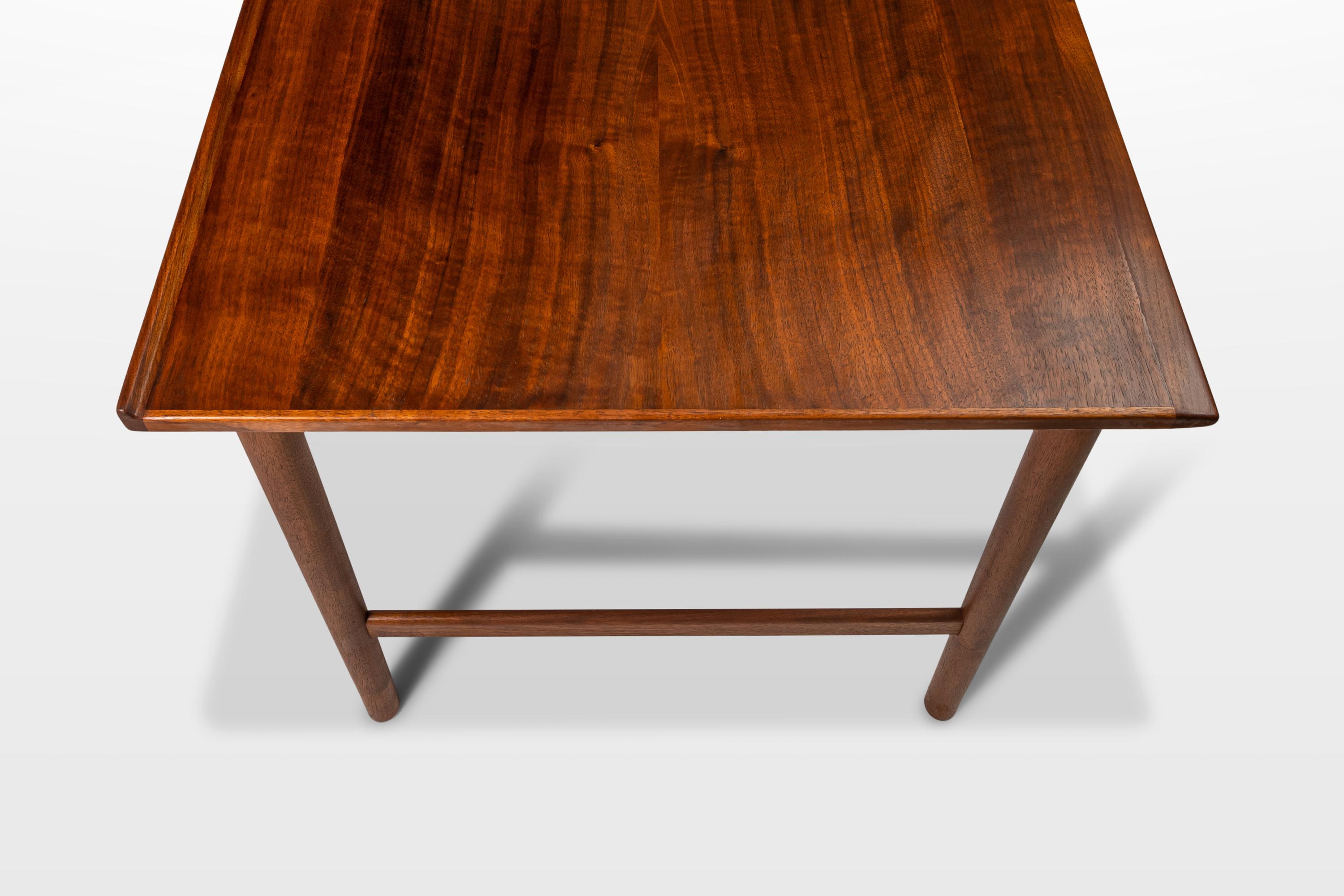 Mid Century Modern Model 541 Walnut Writer's Desk by Folke Ohlsson for DUX 1960s 10