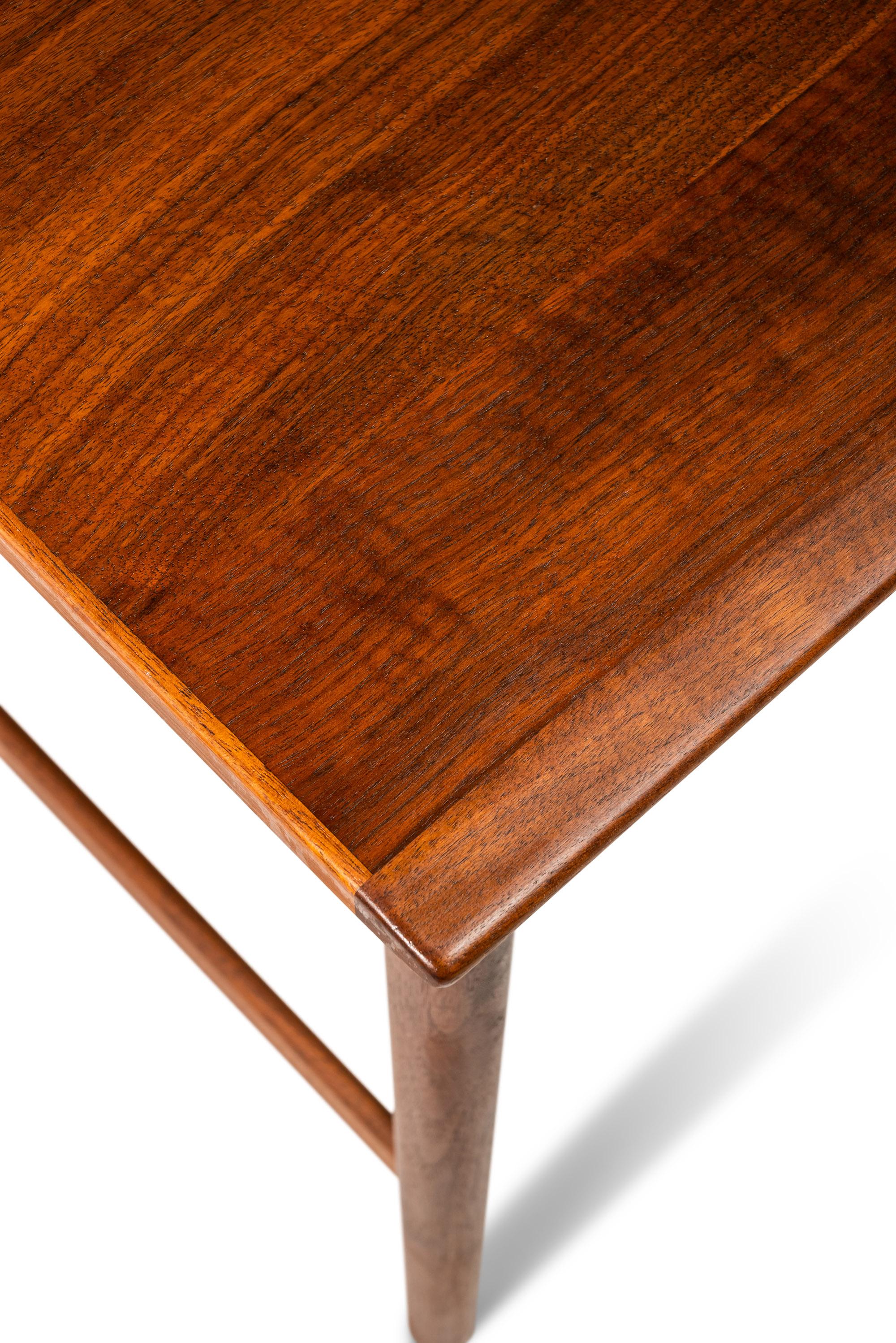 Mid Century Modern Model 541 Walnut Writer's Desk by Folke Ohlsson for DUX 1960s 12