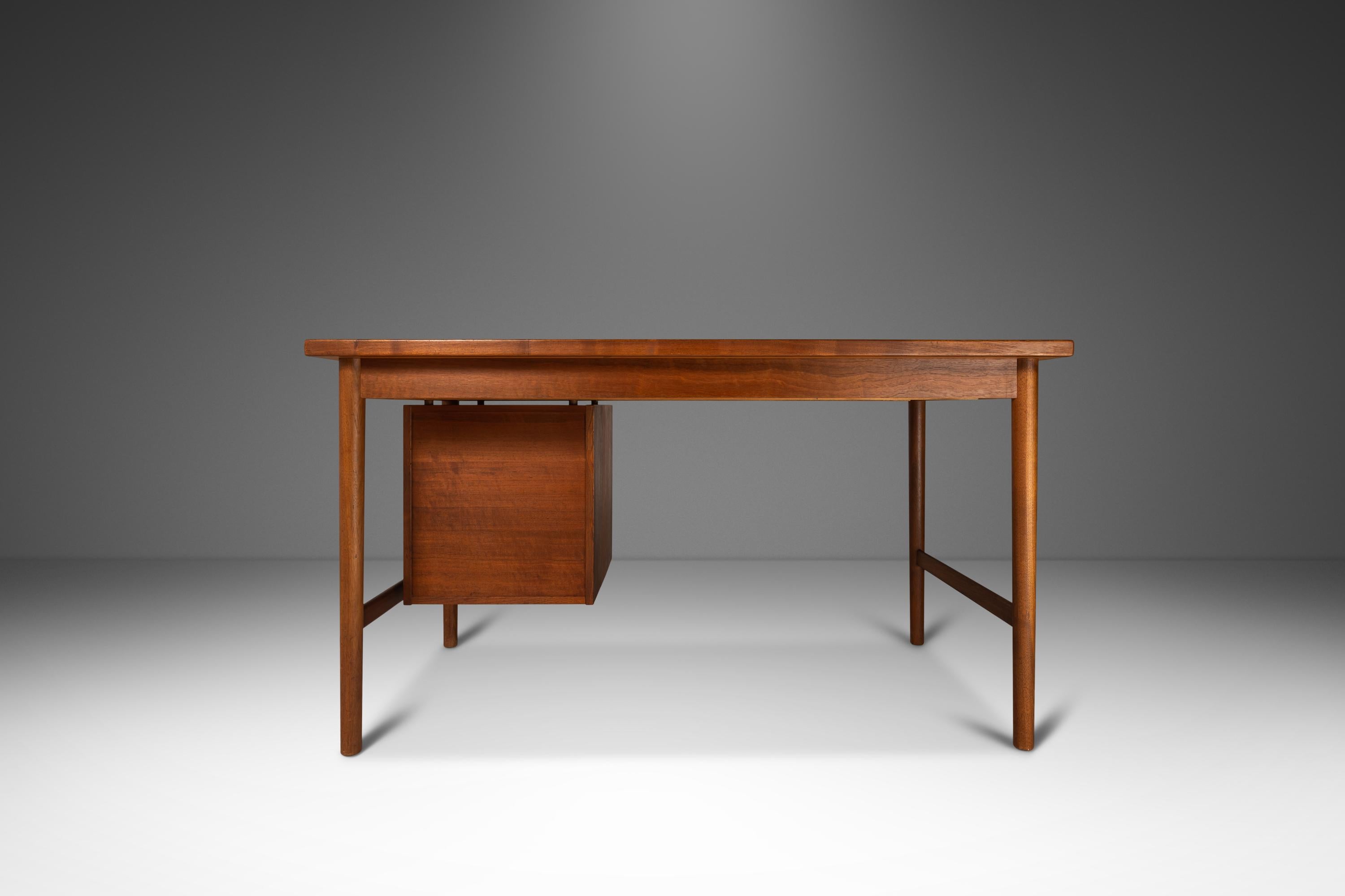Mid-20th Century Mid Century Modern Model 541 Walnut Writer's Desk by Folke Ohlsson for DUX 1960s