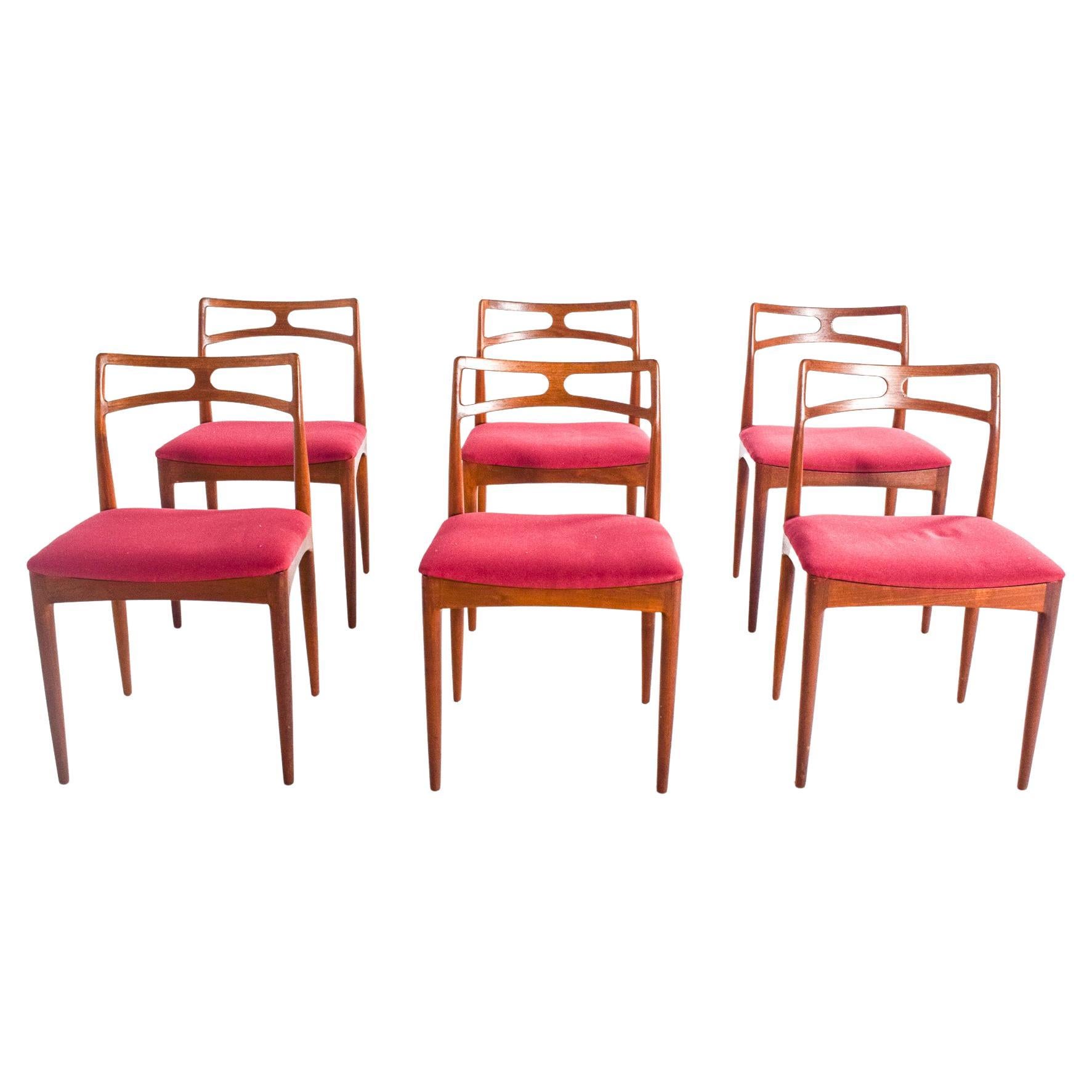 Mid-Century Modern Model 94 Teak Dining Chairs by Johannes Andersen