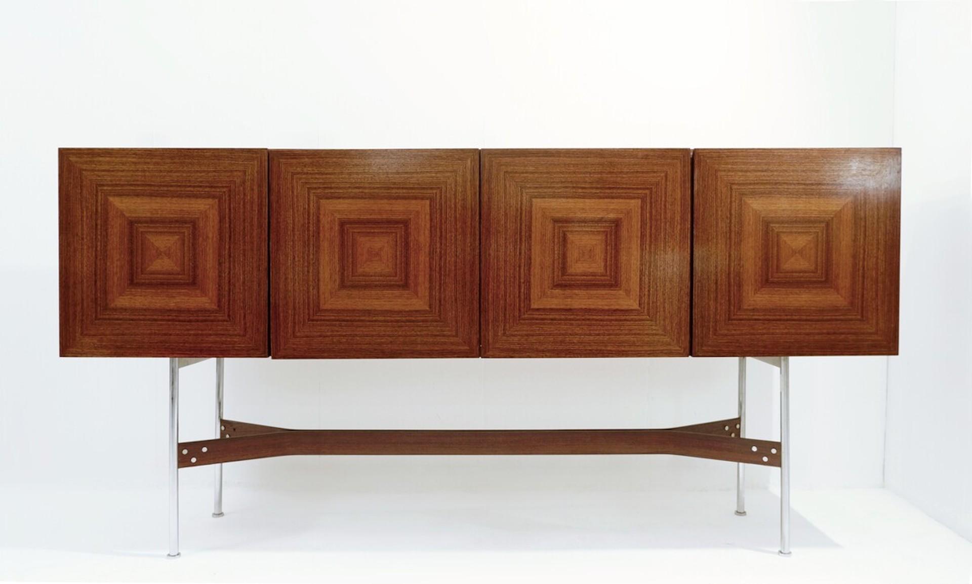 Mid-20th Century Mid-Century Modern 'Model GLR-230' Highboard by Rudolf Bernd Glatzel for Fristho