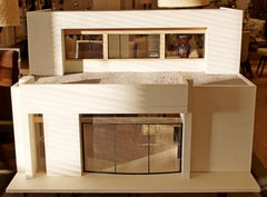 Mid-Century Modern Model House Architect Irving Tobocman 1970s Table Sculpture