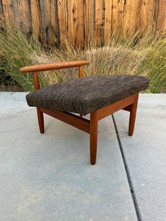 Sgabello Model J65, metà secolo, Ejvind A. Johansson per FDB Møbler, Danimarca