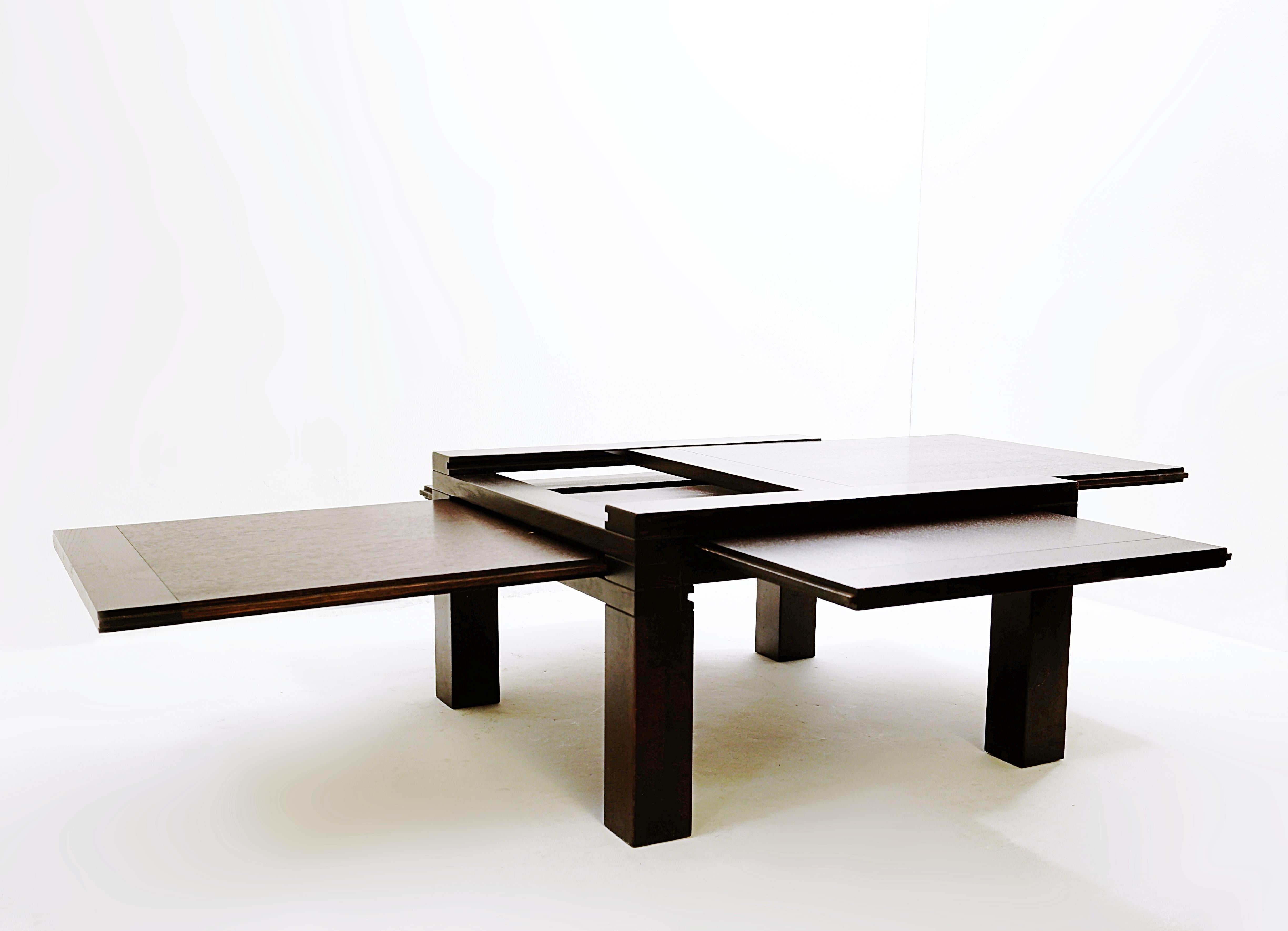 Mid-Century Modern Modulable Coffee Table by Bernard Vuarnesson, 1980s 1